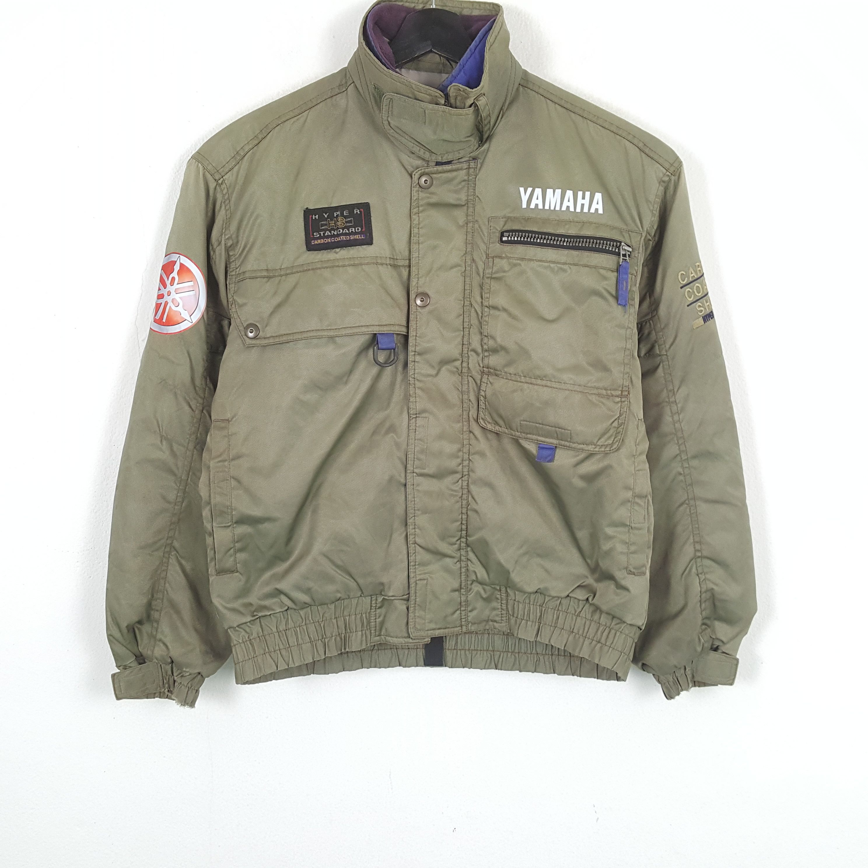 Vintage × Yamaha YAMAHA Japanese Motorsports Custom Art Jacket Size US L / EU 52-54 / 3 - 3 Thumbnail