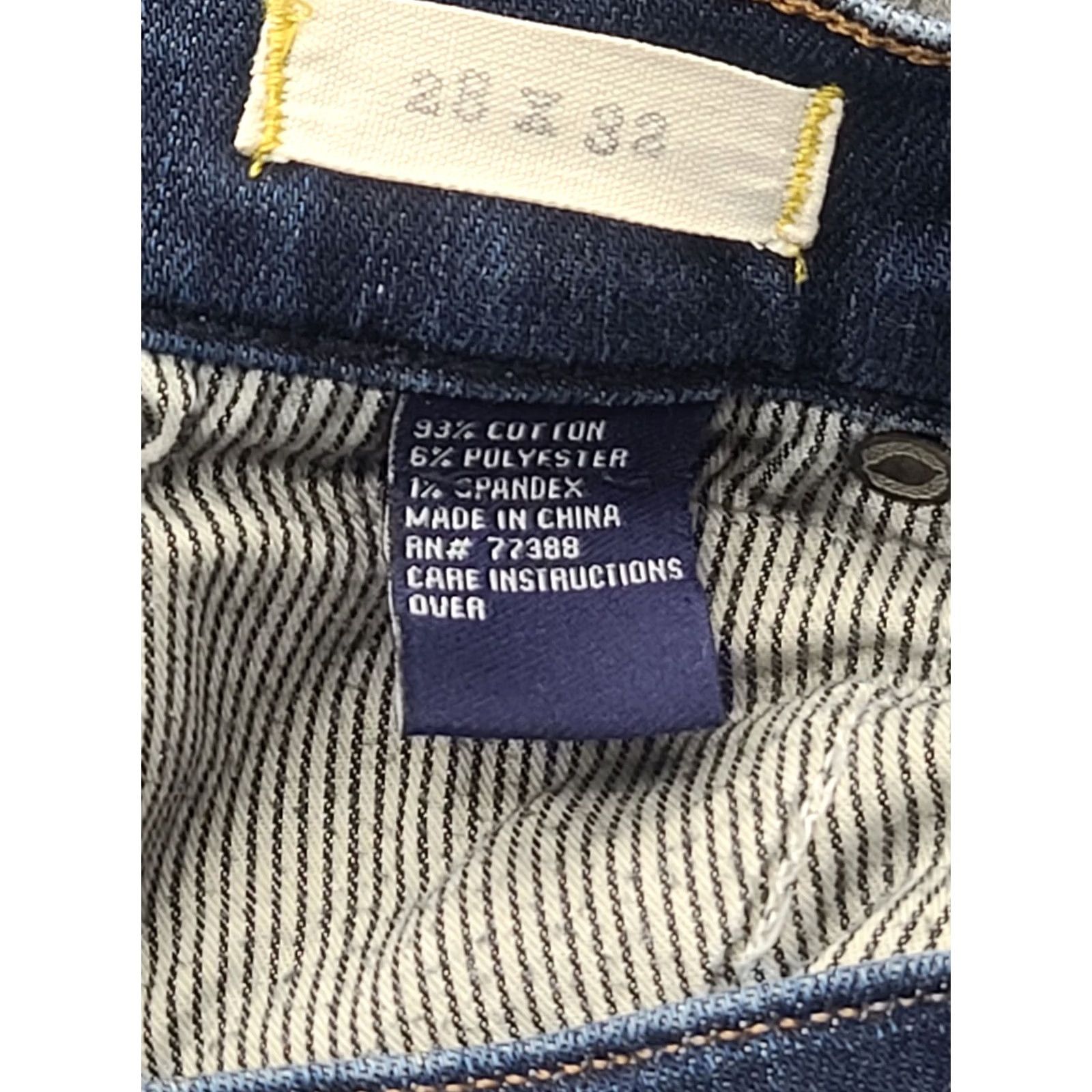 Madewell VINTAGE Madewell Jeans Womens 28x32 Skinny Slim Fit Denim Blue 5-Pocket Zip Button Rise Mid Inseam 30" Fall, Spring, Summer, Winter Womens Size 28" / US 6 / IT 42 - 5 Thumbnail