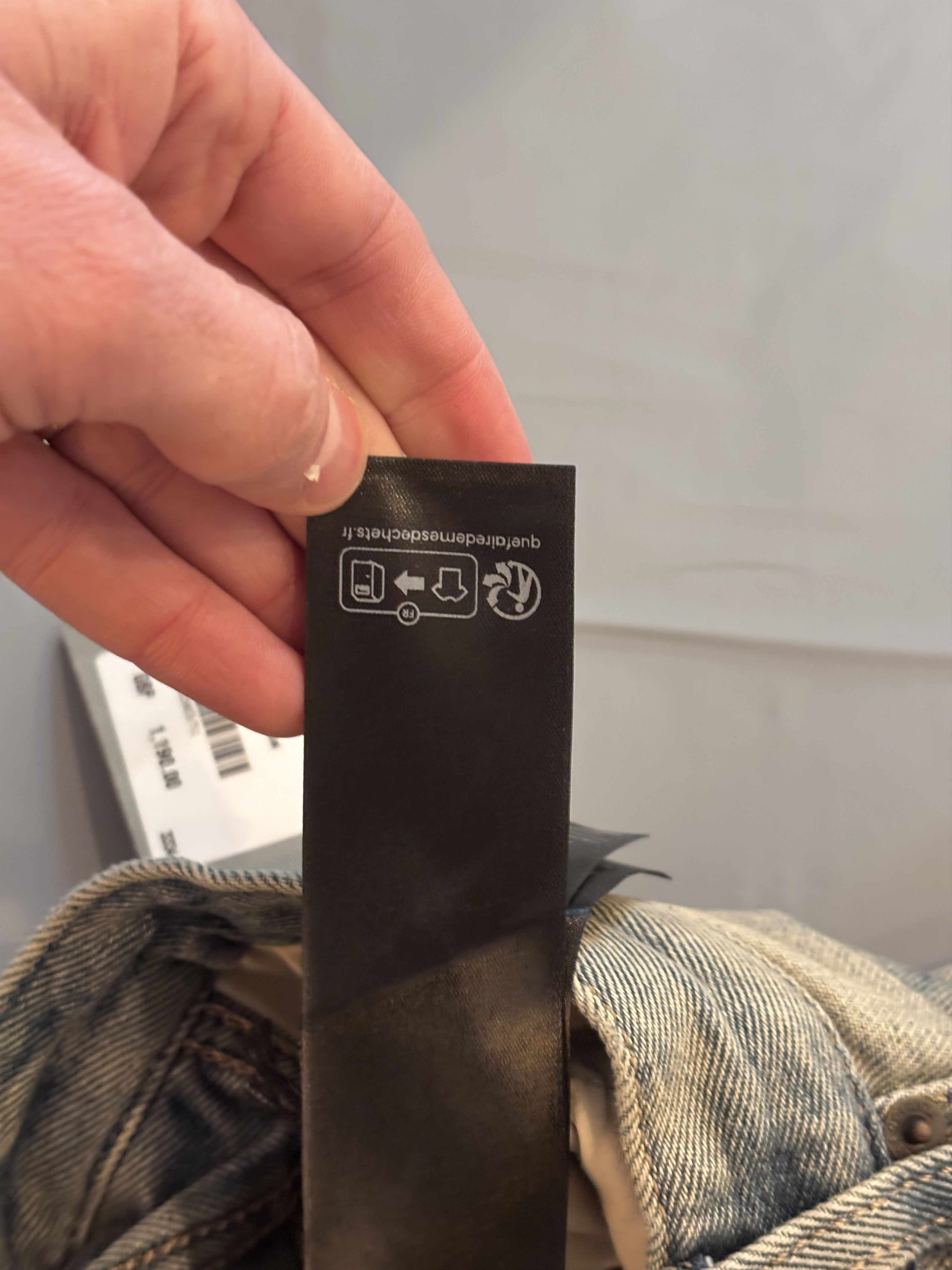 Balenciaga Jean’s large baggie Balenciaga bleu délavé en tbe Size US 30 / EU 46 - 16 Thumbnail