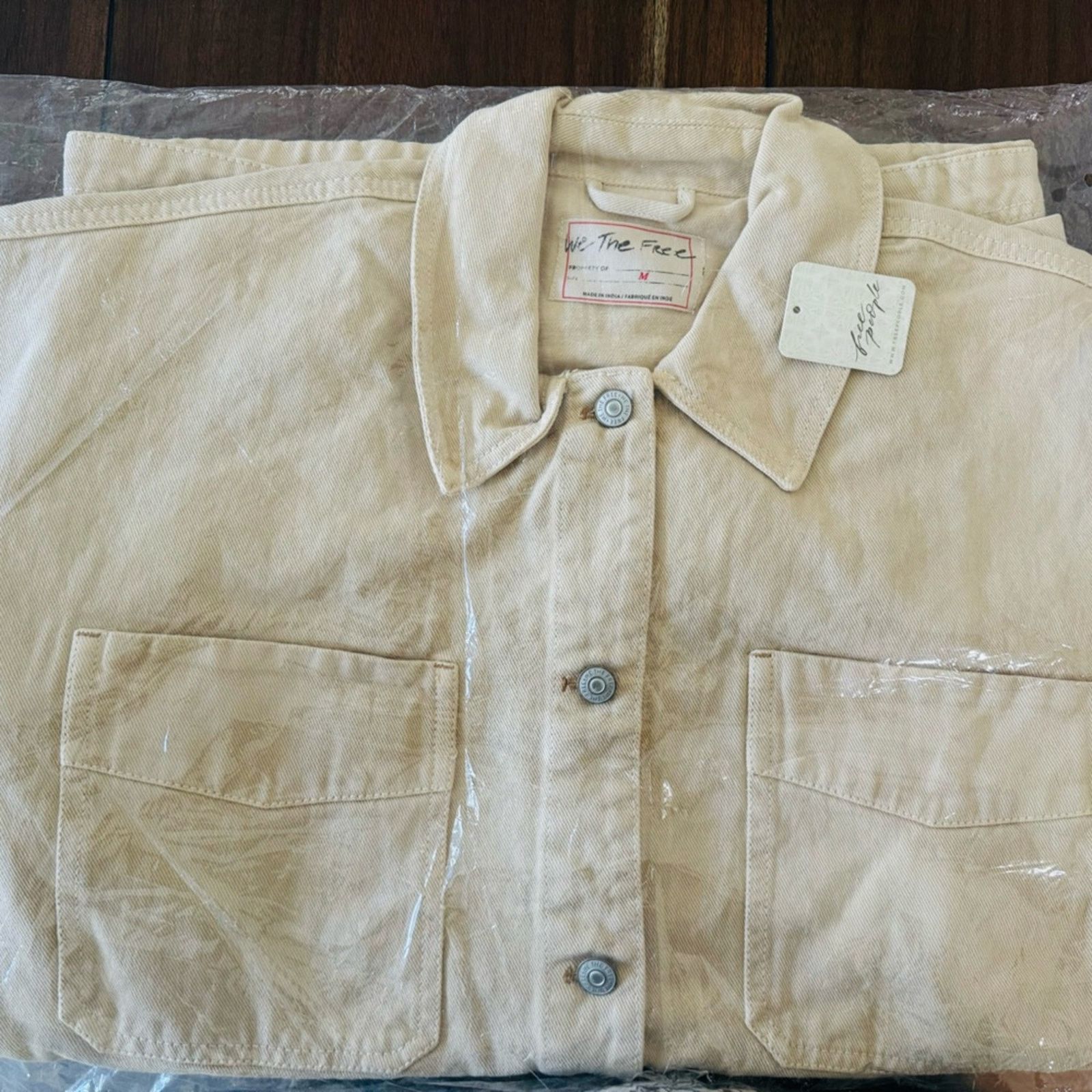 Free People 🎉LAST CHANCE🎉Free People Madison City Twill Jacket Size XL / US 12-14 / IT 48-50 - 4 Thumbnail