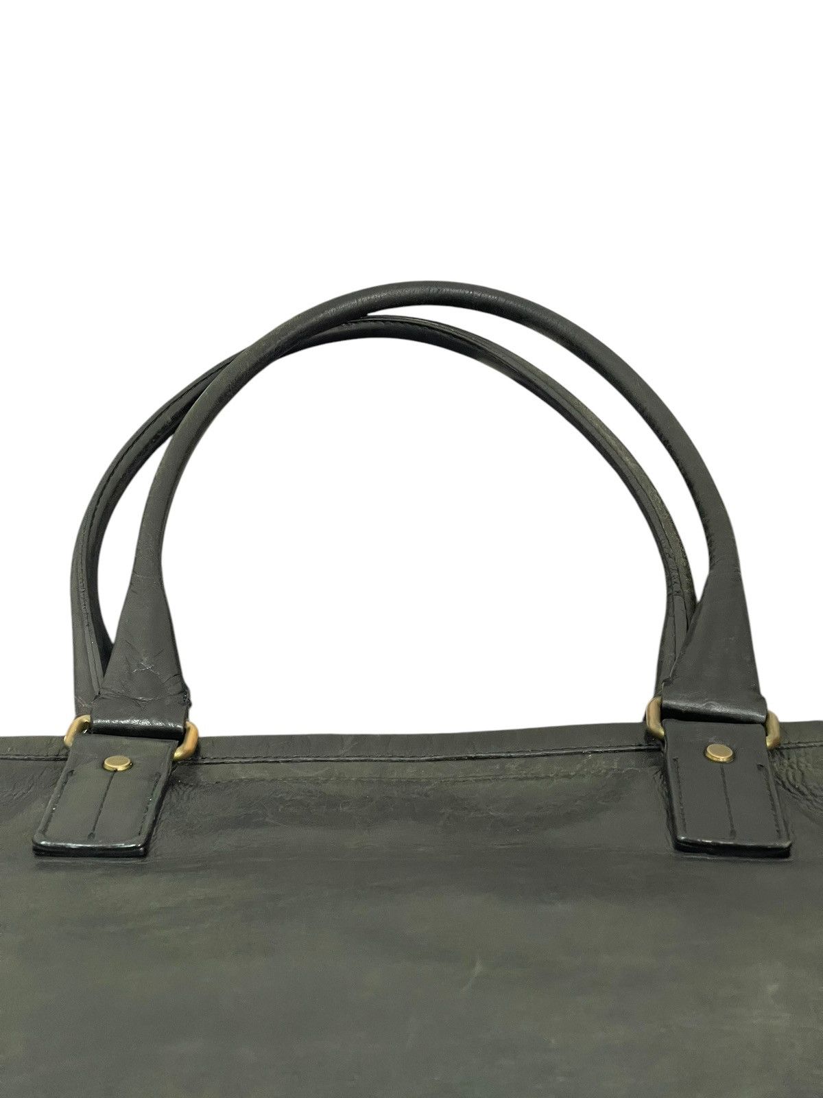 Genuine Leather Full Leather Patina Tsuchiya Kaban Tote Shoulder Bag 2🟩0 Size ONE SIZE - 18 Thumbnail