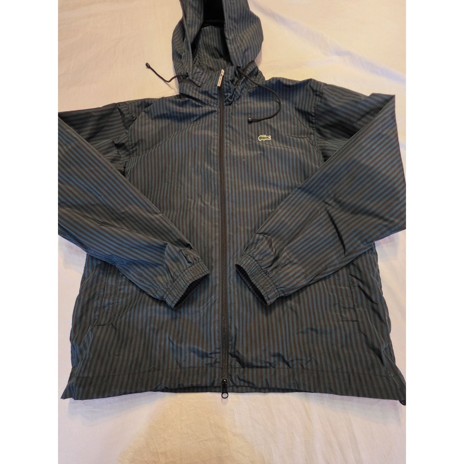 Lacoste Vintage Lacoste Live windbreaker jacket dark green Men's Size US L / EU 52-54 / 3 - 1 Thumbnail