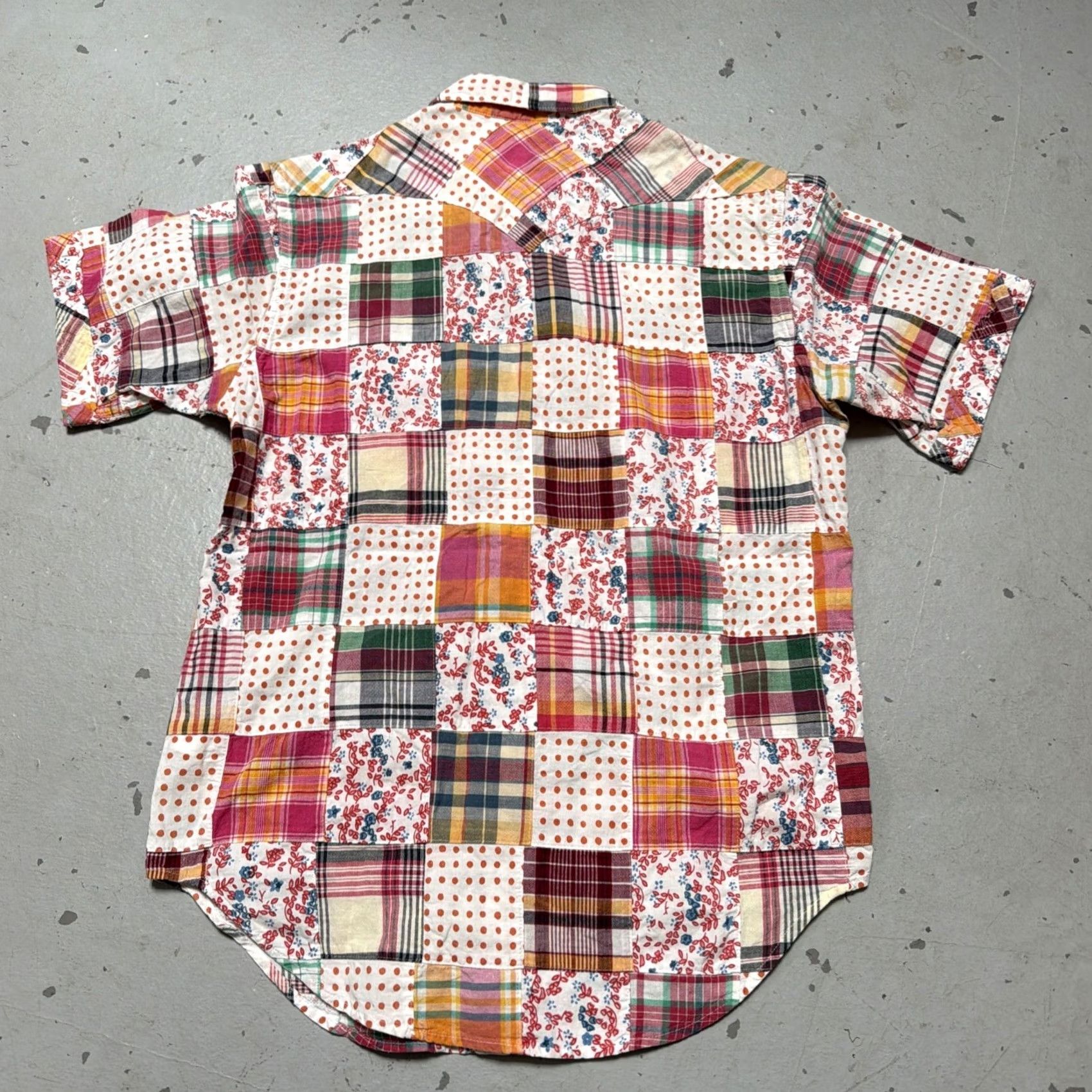 Engineered Garments Engineered Garments Patchwork Button Shirt M - Multicolor Western Style Size US M / EU 48-50 / 2 - 4 Thumbnail