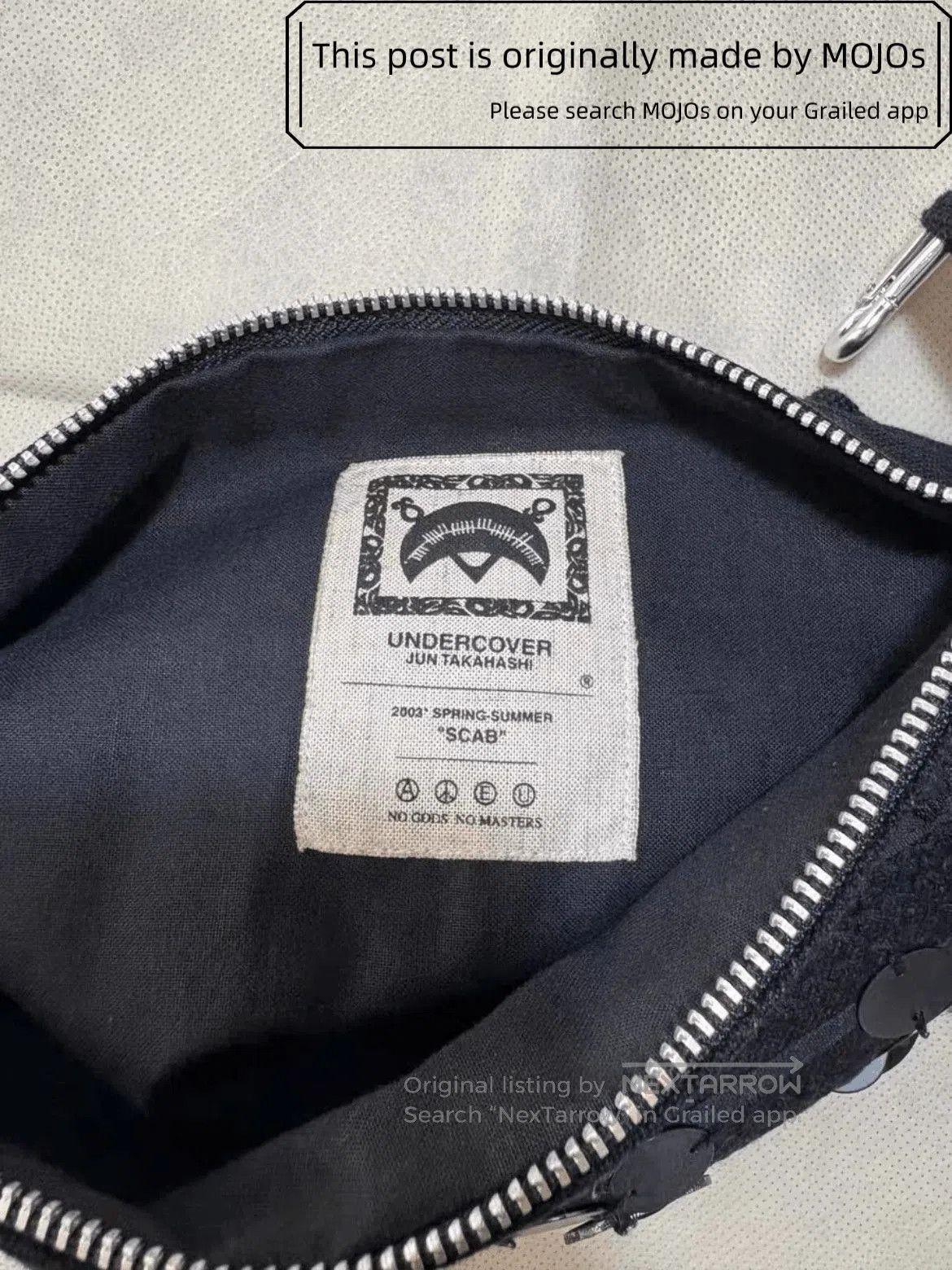 Undercover Undercover 03SS SCAB Ethical Coin Messager Bag. Size ONE SIZE - 2 Thumbnail