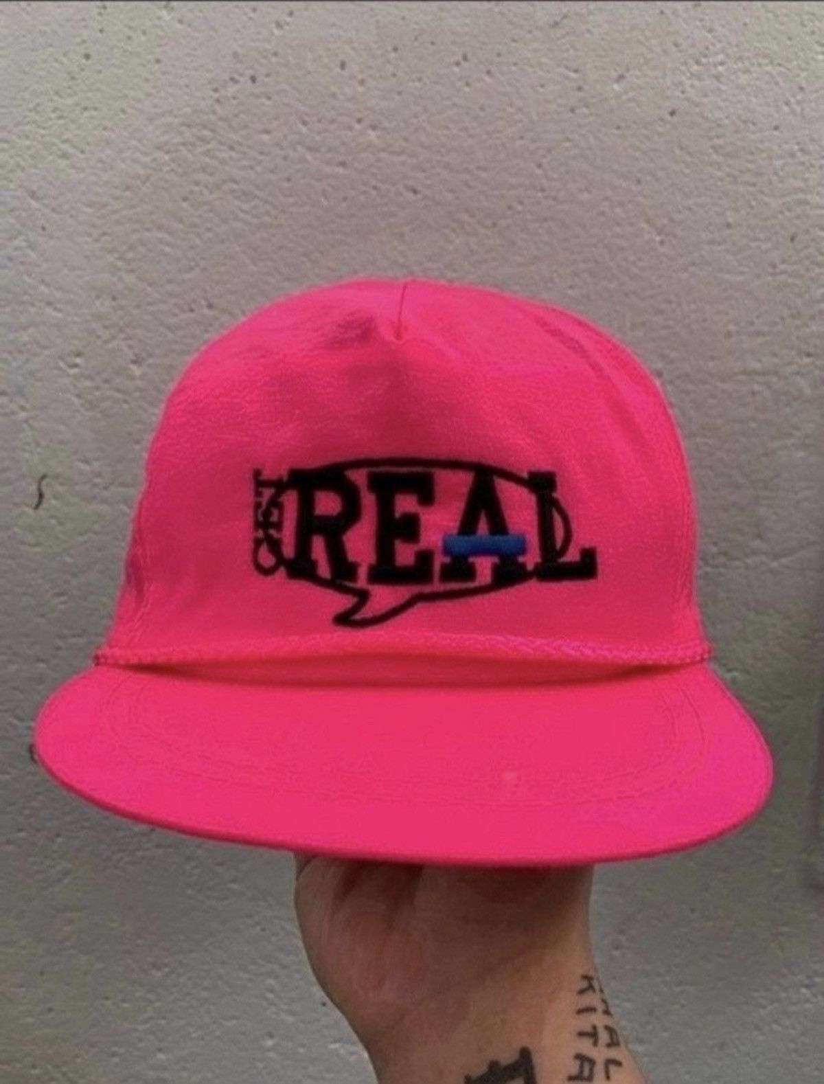 Vintage ***FINAL DROP***RARE 90s “GET REAL” TV SHOW PROMO SNAPBACK Size ONE SIZE - 1 Thumbnail