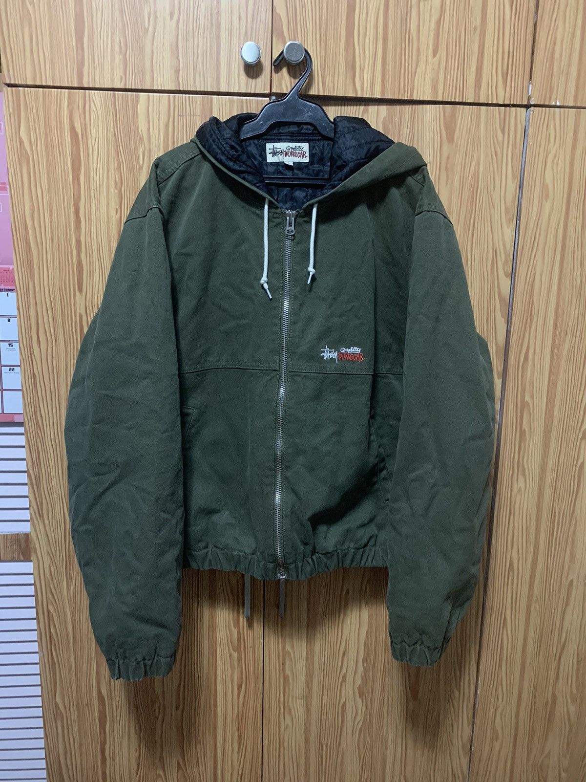 Stussy Stussy canvas insulated work jacket Size US XL / EU 56 / 4 - 2 Thumbnail