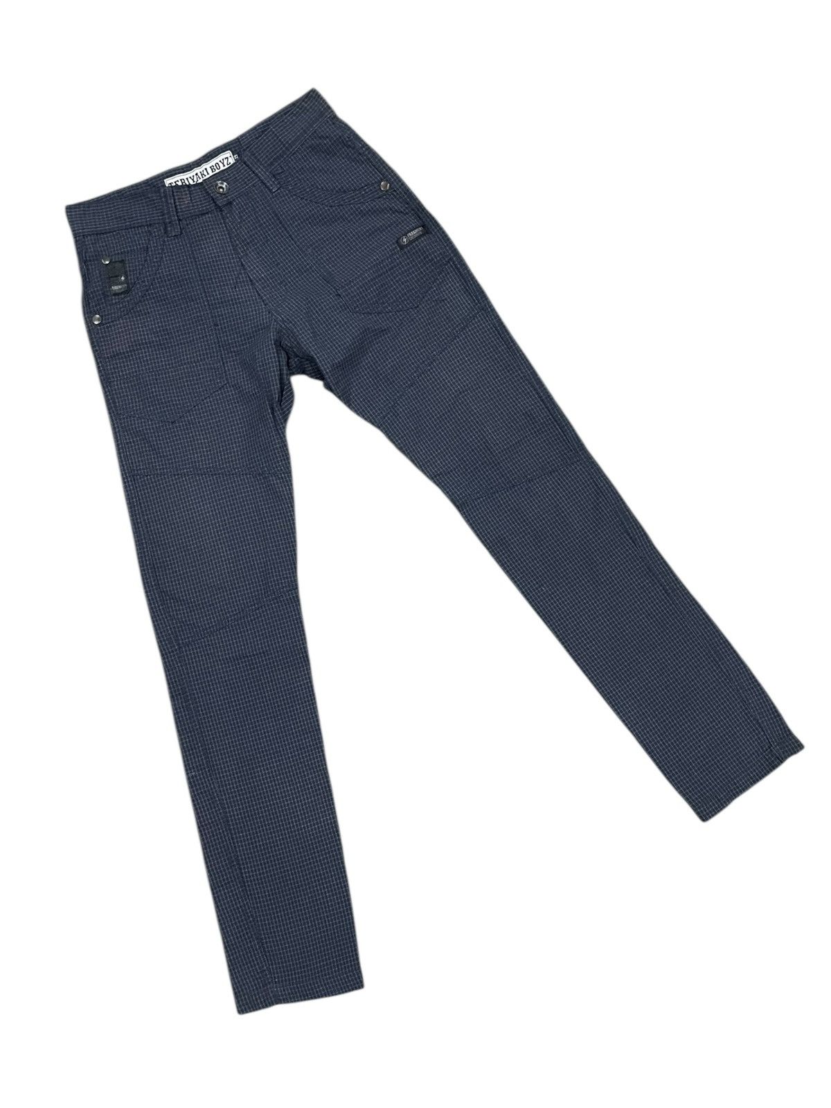Japanese Brand Teriyaki Boyz⭐️ Fragment Design Checkered Pants Size US 29 - 3 Thumbnail