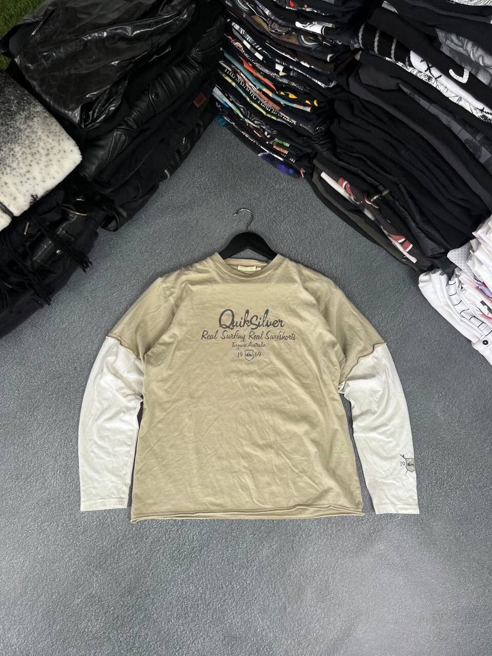 Quiksilver 2000s Quicksilver Long-sleeve Shirt Size US L / EU 52-54 / 3 - 2 Thumbnail
