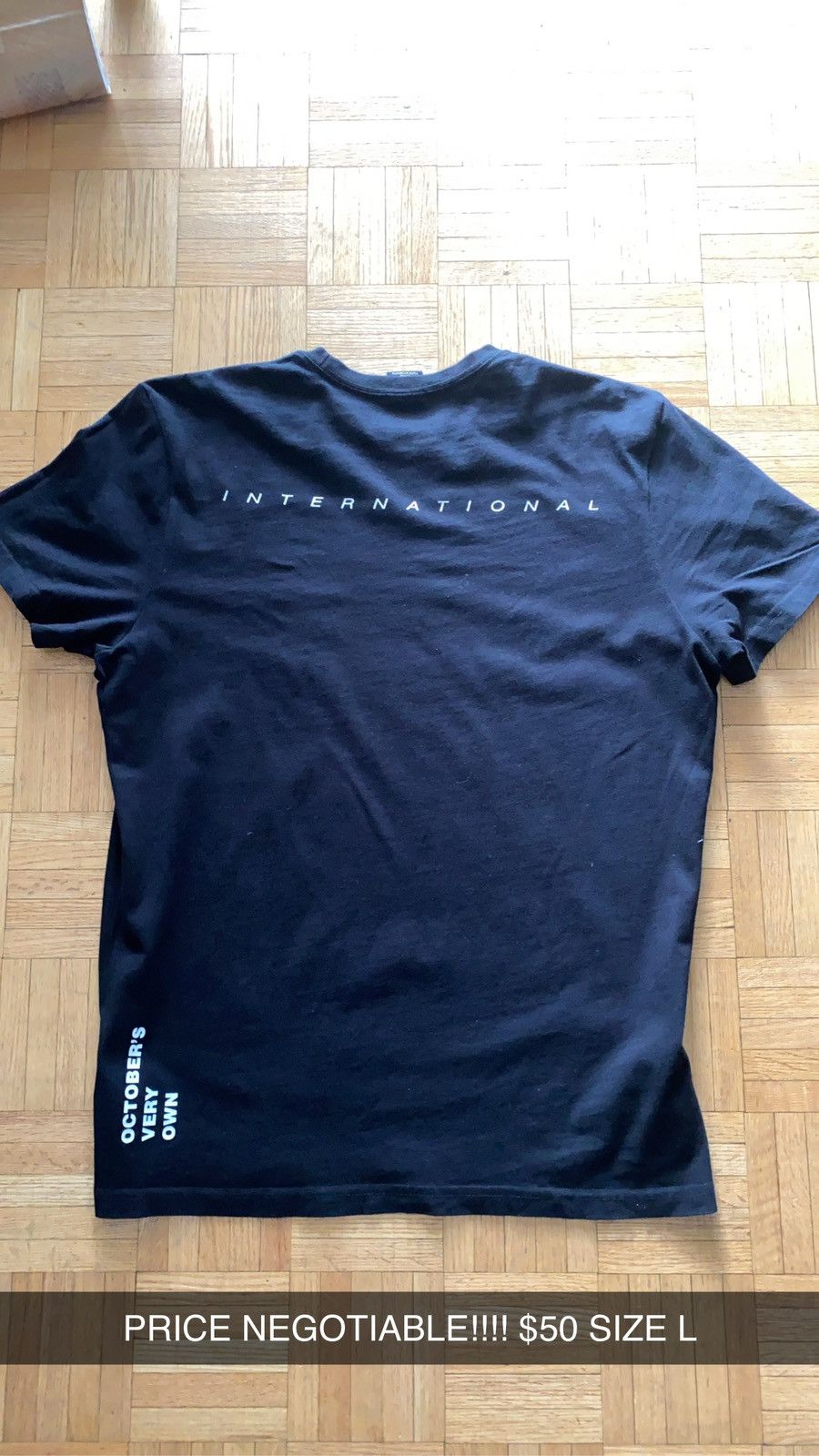 October's Very Own OVO INTERNATIONAL TAHIRT Size US L / EU 52-54 / 3 - 2 Thumbnail