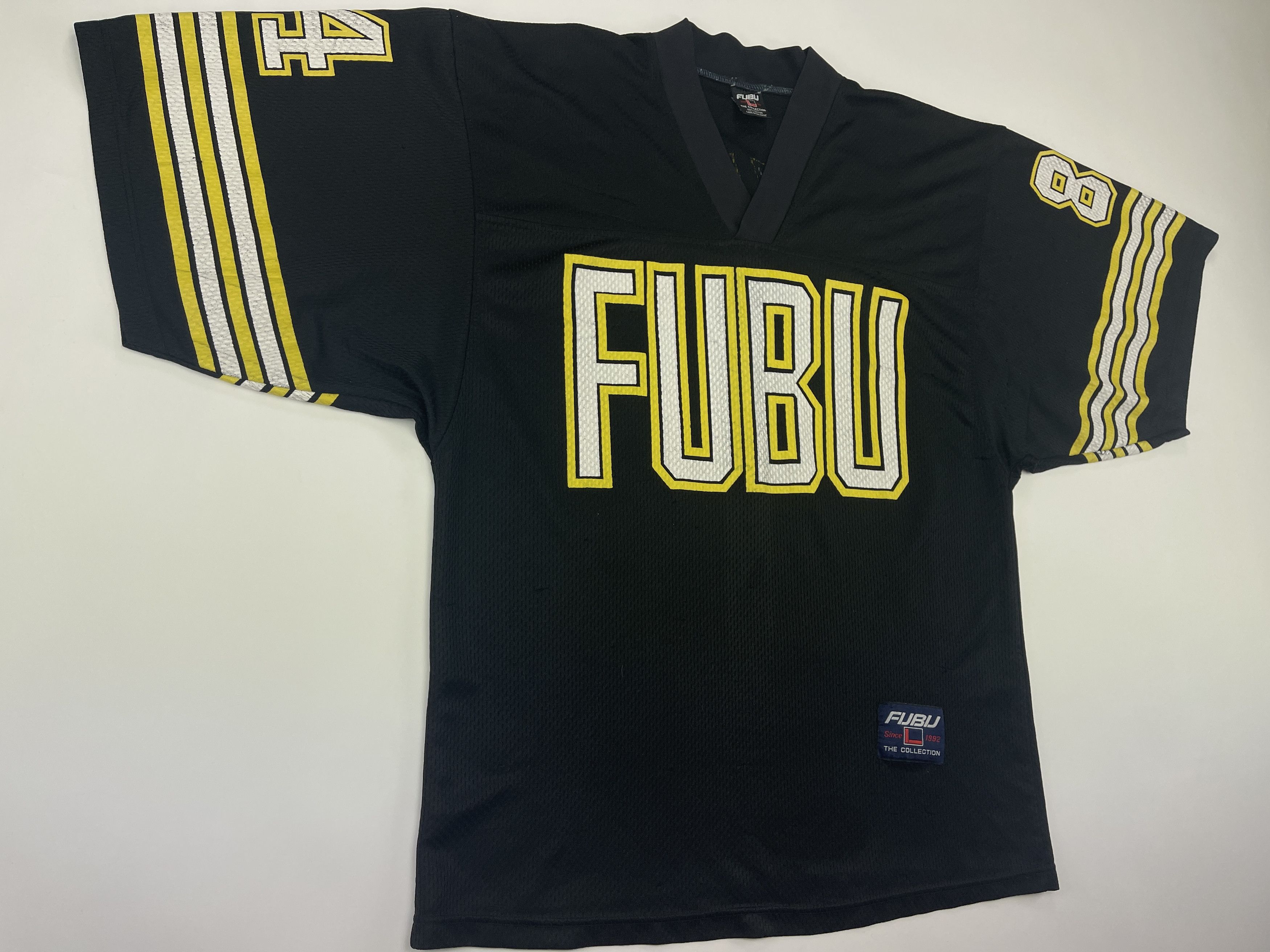 Fubu FUBU jersey, black, vintage hip hop t-shirt, 90s hip hop L Size US L / EU 52-54 / 3 - 3 Thumbnail