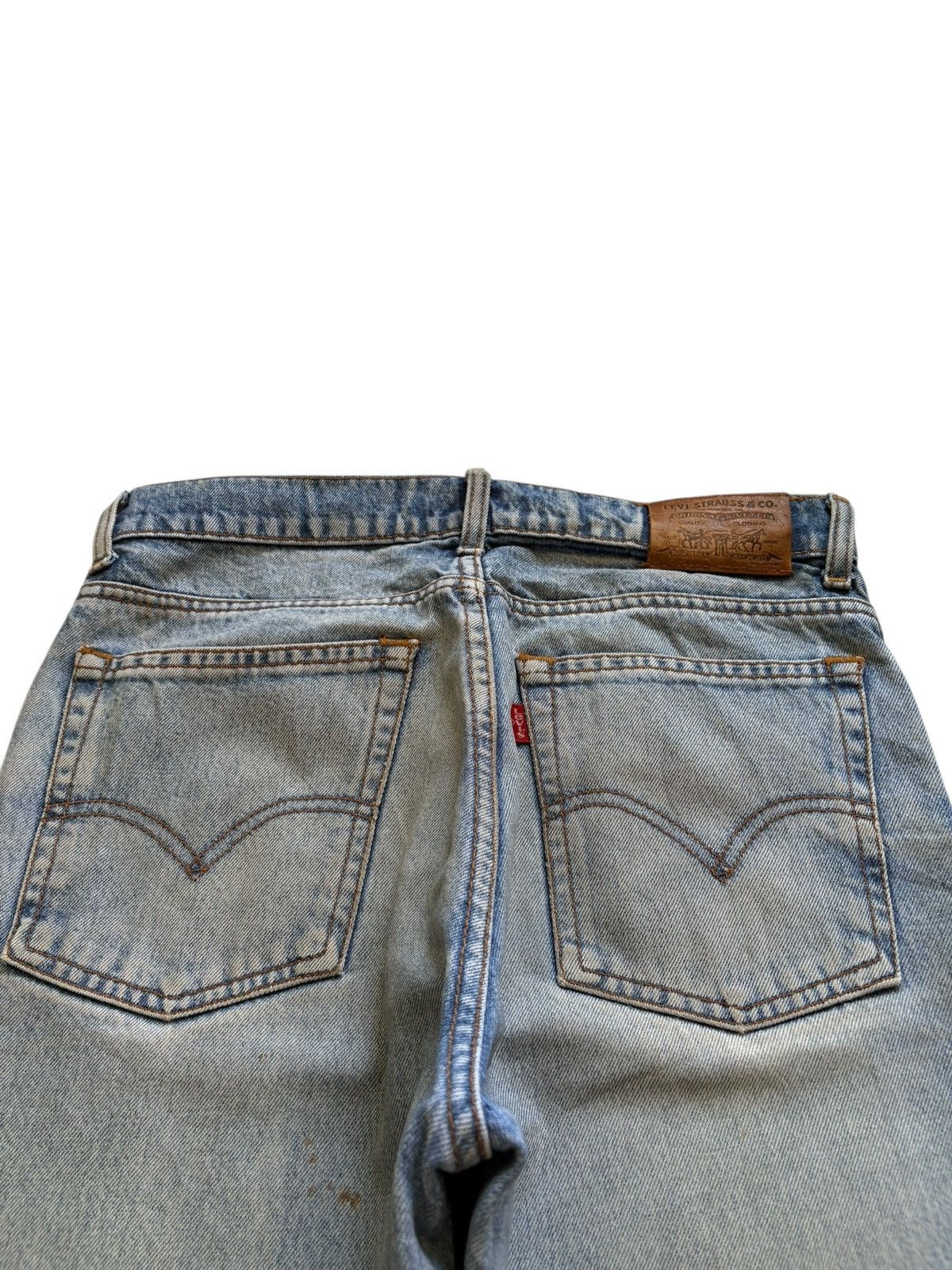 Levi's Vintage 90s Levis Mud Wash Distressed Loose Jeans Size US 30 / EU 46 - 8 Thumbnail