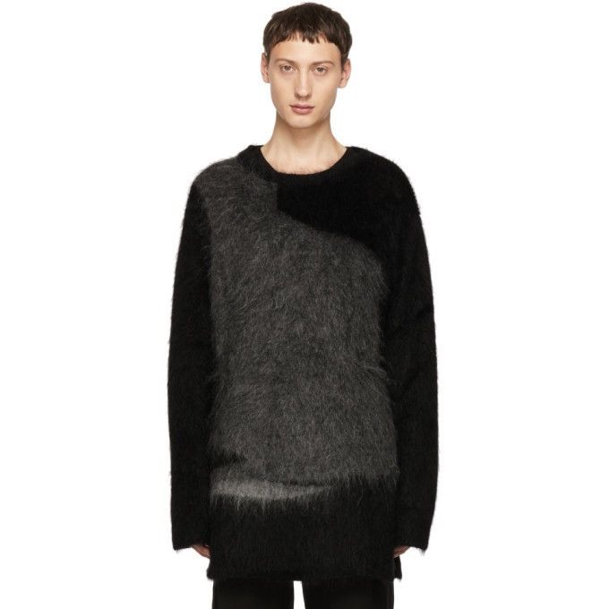 Yohji Yamamoto Yohji Yamamoto Mohair Sweater Size US L / EU 52-54 / 3 - 6 Thumbnail