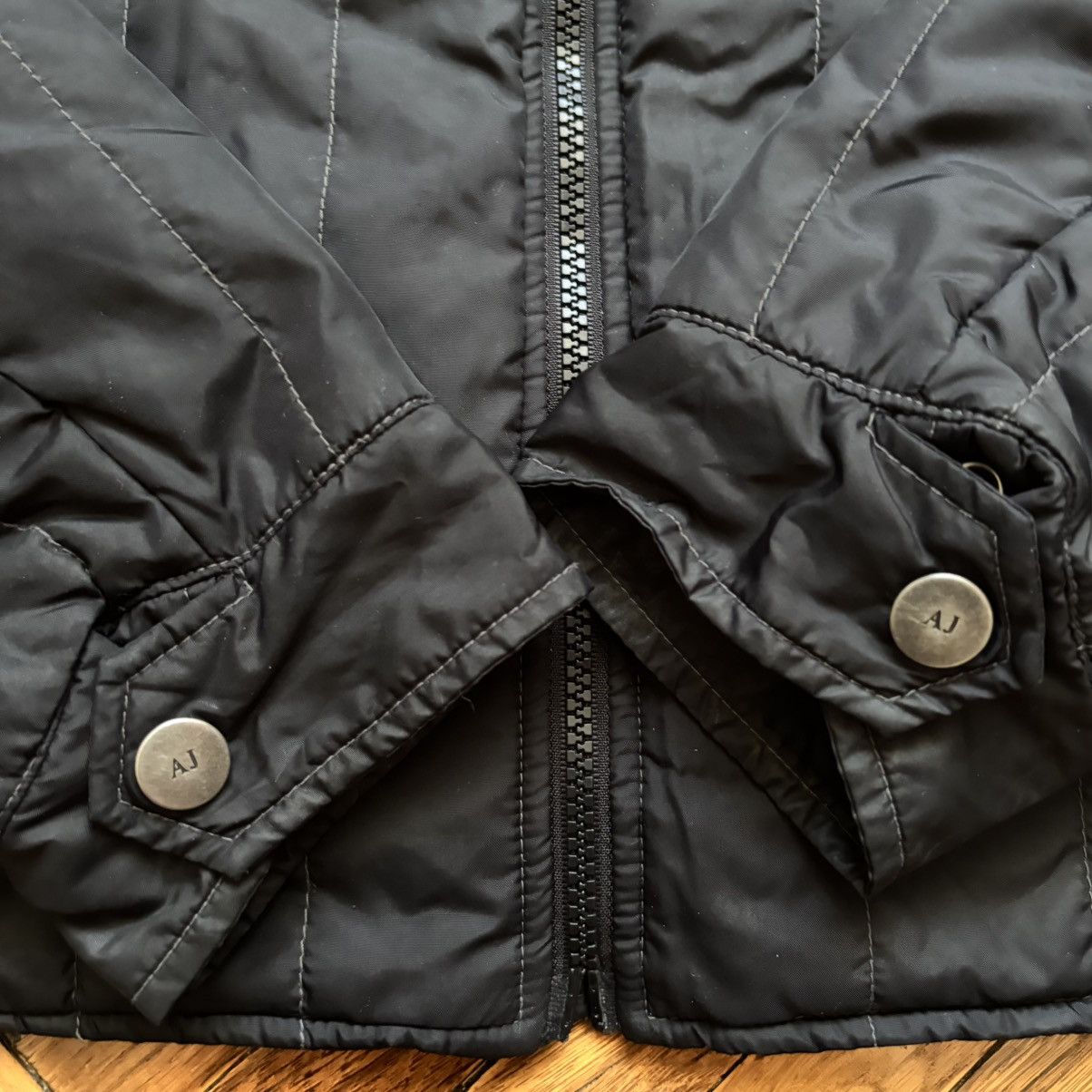 Armani × Vintage Vintage Quilted Armani Jeans Jacket Size US M / EU 48-50 / 2 - 3 Thumbnail