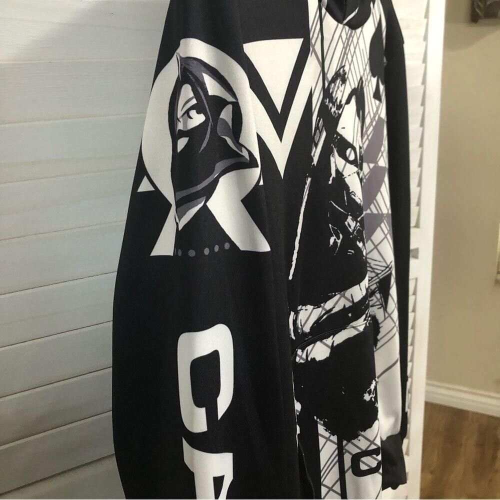 Marvel Comics Cayde Marvel dark character skull black white hoodie man’s S Size US S / EU 44-46 / 1 - 7 Thumbnail