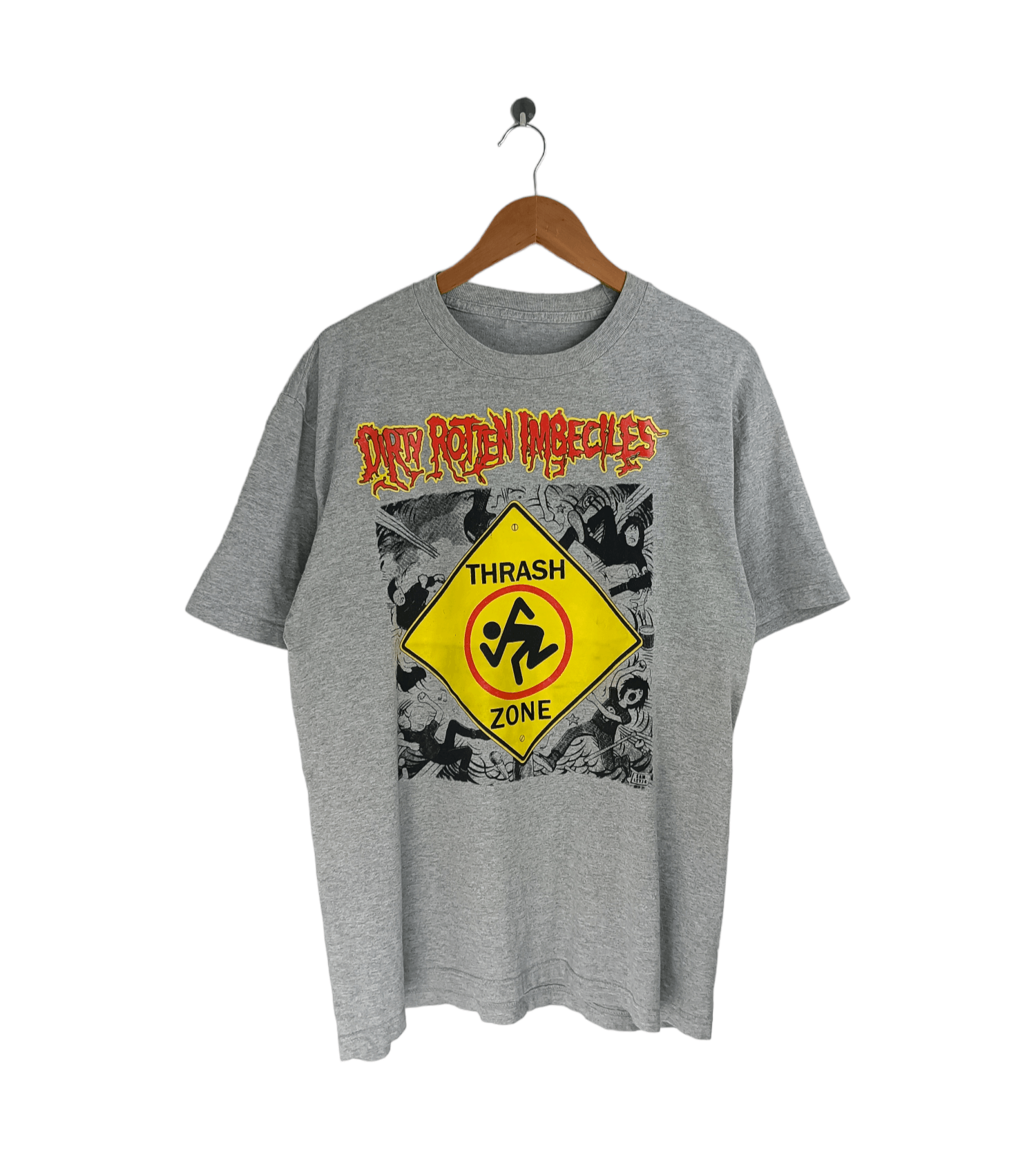 Band Tees VINTAGE DIRTY ROTTEN IMBECILES D.R.I THRASH ZONE TEE Size US L / EU 52-54 / 3 - 1 Thumbnail