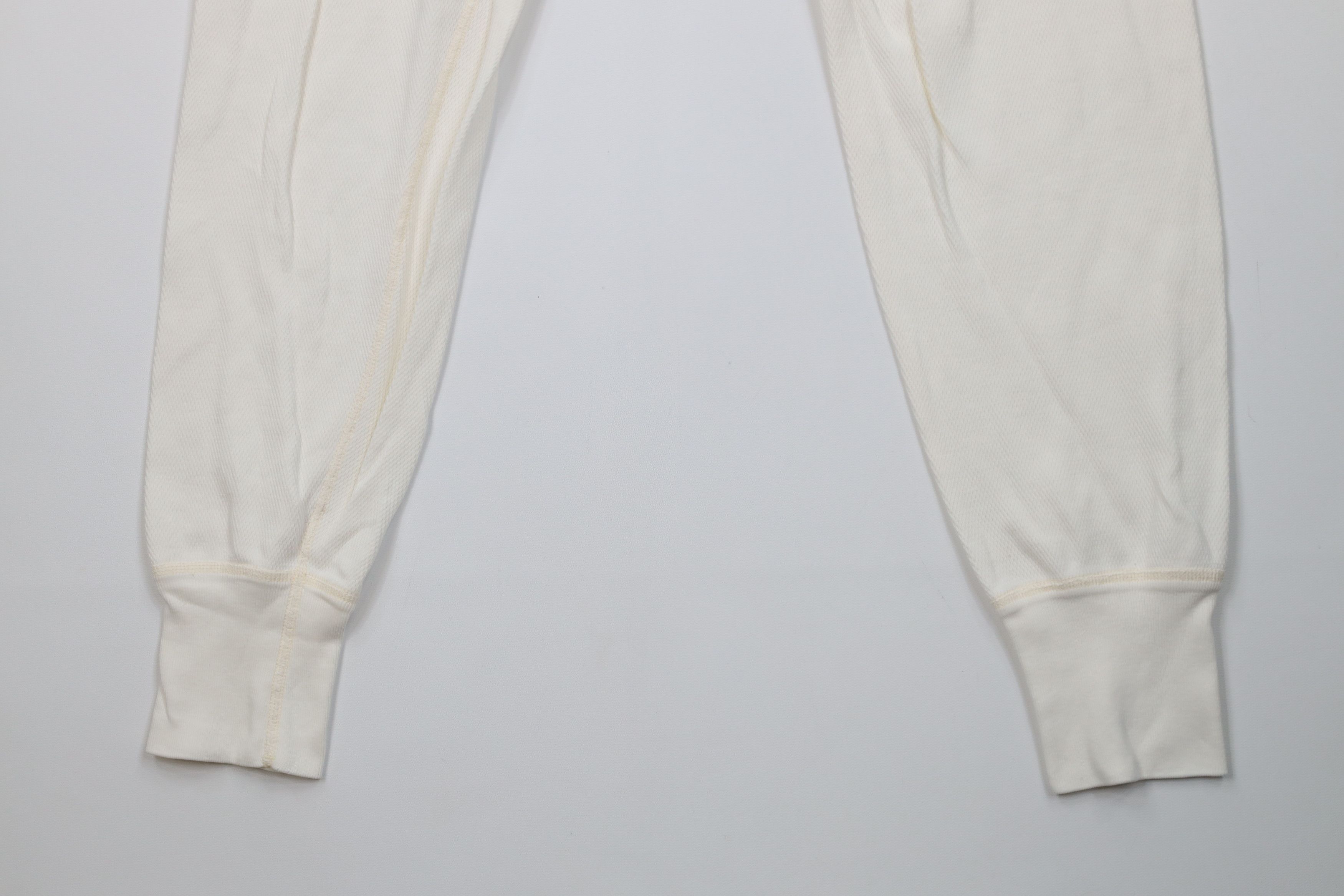 Carhartt Vintage Carhartt Thermal Waffle Knit Base Layer Pants Cream Size US 36 / EU 52 - 4 Thumbnail