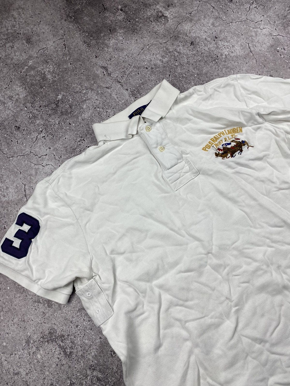 Polo Ralph Lauren × Ralph Lauren × Vintage Polo Ralph Lauren New York NY Cheef Keef polo Japan Y2K Size US L / EU 52-54 / 3 - 3 Thumbnail