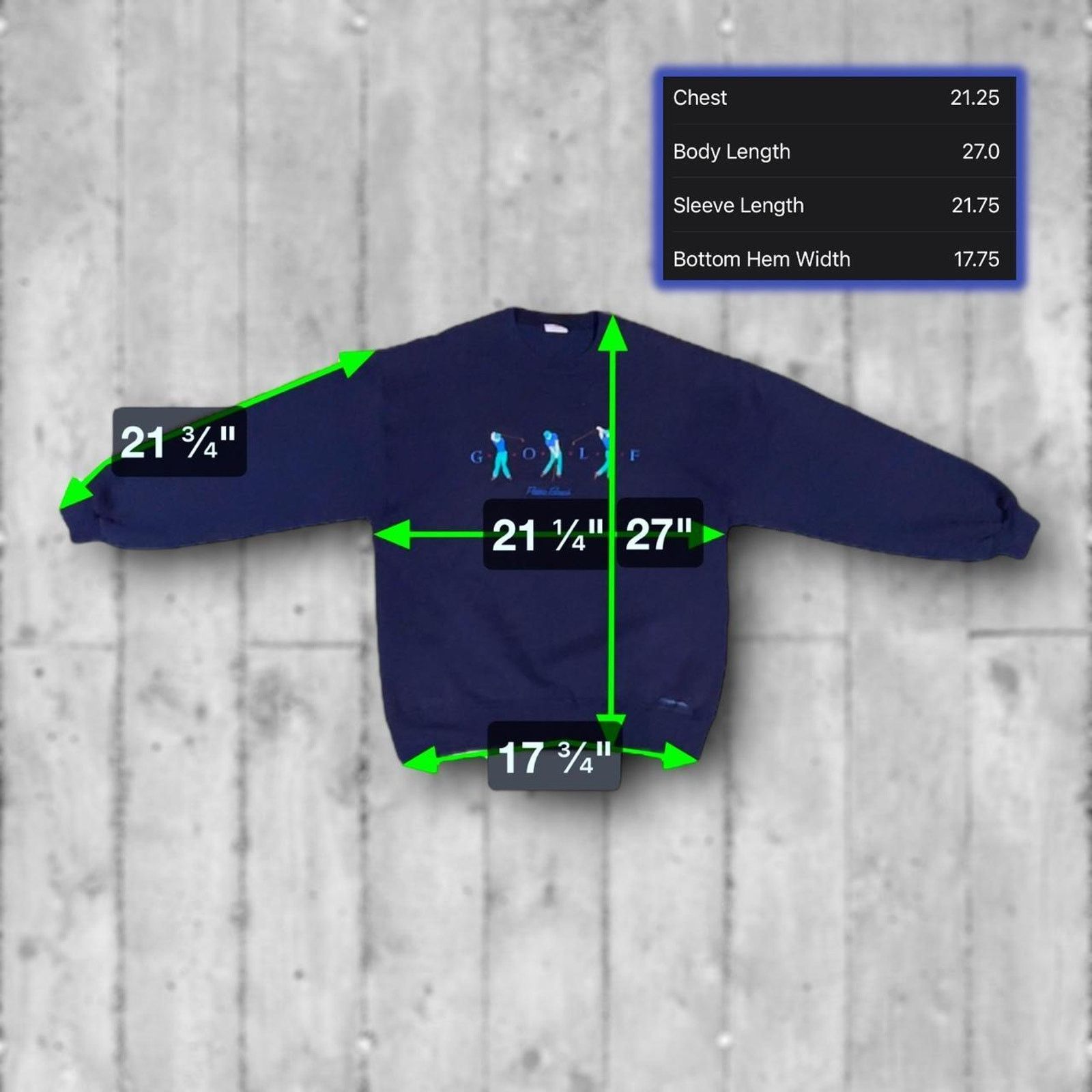 Other Vintage 90s Golf Embroidered Sweatshirt by Crazy Shirts USA Size US M / EU 48-50 / 2 - 5 Thumbnail