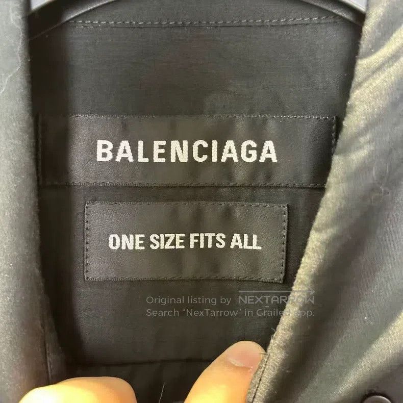 Balenciaga Balenciaga Short Sleeve Shirt Size US XS / EU 42 / 0 - 3 Thumbnail