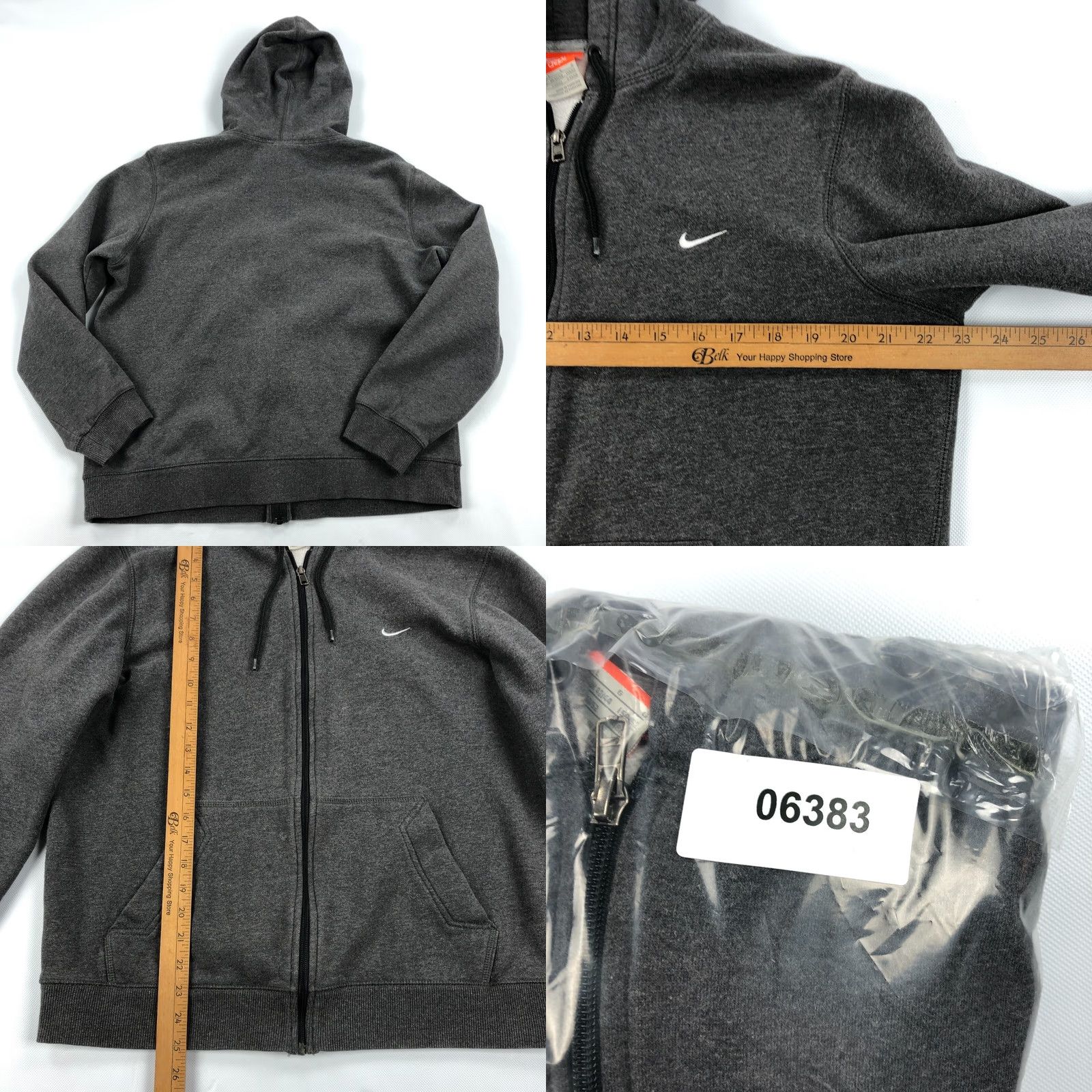 Nike Nike Hoodie Mens Large Athletic Club Fleece Essentials Sportswear Sweatshirt Y2K Size US L / EU 52-54 / 3 - 8 Thumbnail