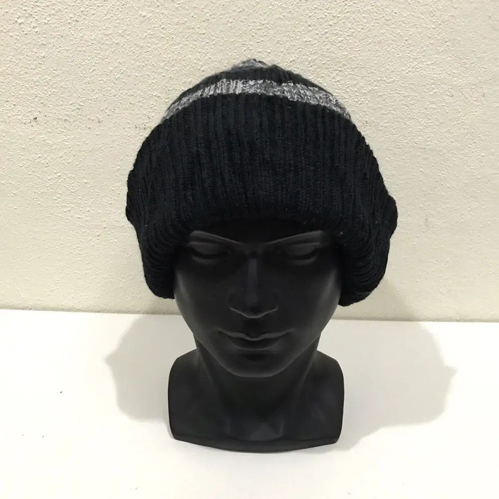 Japanese Brand × Vintage Japanese Brand Stripe Design Beanie Hat Size ONE SIZE - 3 Thumbnail