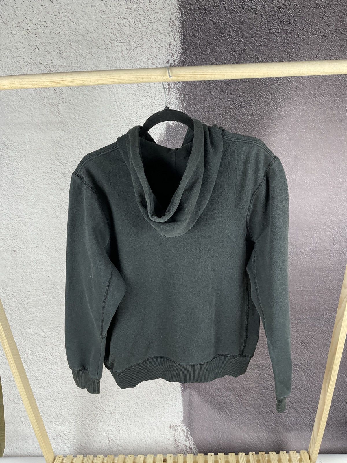 Nike × Vintage Nike vintage y2k black faded hoodie swoosh Size US M / EU 48-50 / 2 - 11 Thumbnail