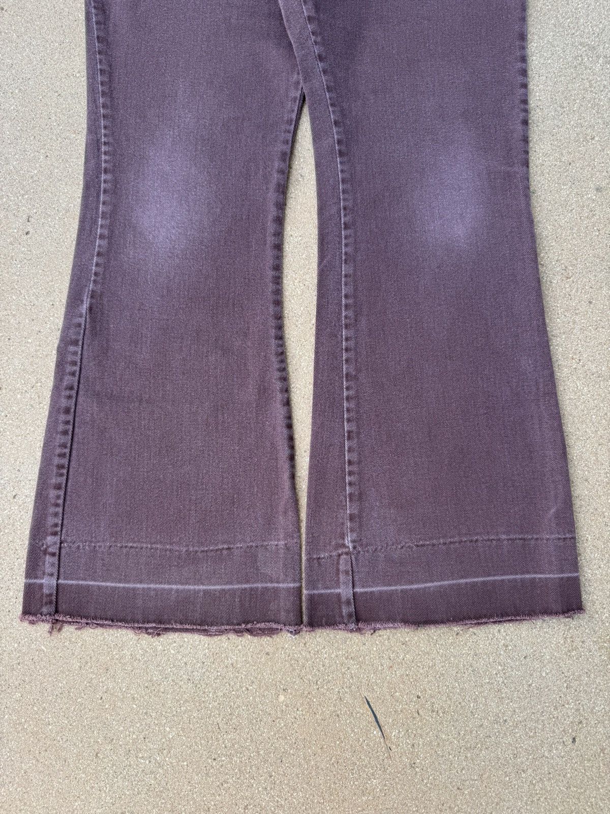 Levi's × Vintage Vtg 70’s Jc Penney Bellbottom Flare Brown Bush Pants 27x28 Size 27" / US 4 / IT 40 - 3 Thumbnail