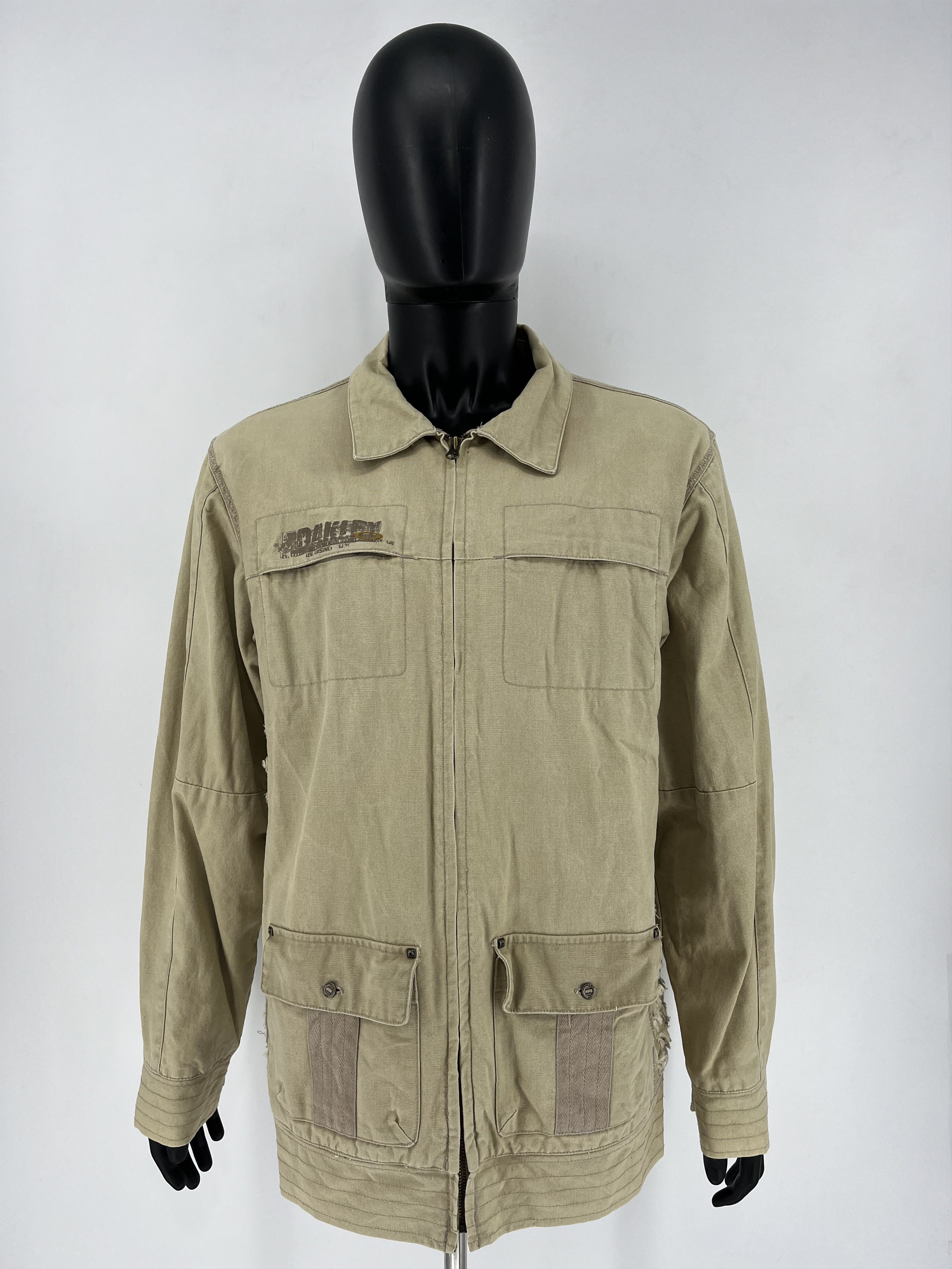 Oakley × Vintage Oakley Rare Vintage Denim Jacket Garment Dyed 90s M Size US L / EU 52-54 / 3 - 2 Thumbnail