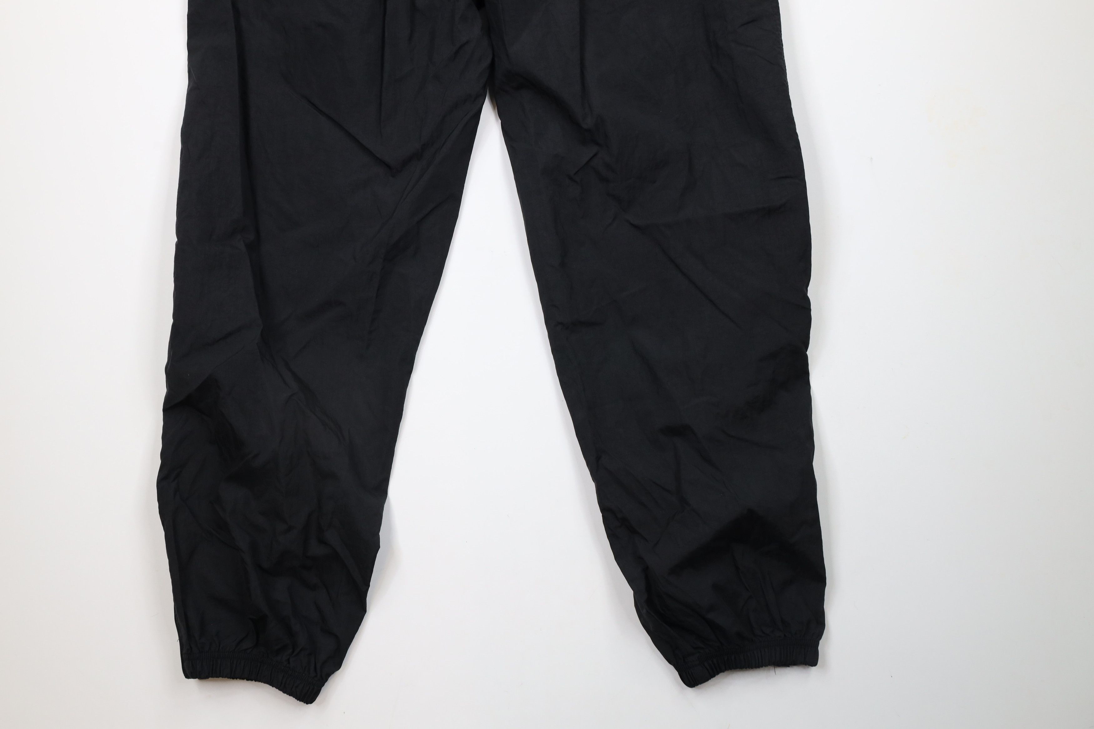 Reebok × Vintage Vintage 90s Reebok Nylon Windbreaker Joggers Pants Black Size US 36 / EU 52 - 12 Thumbnail