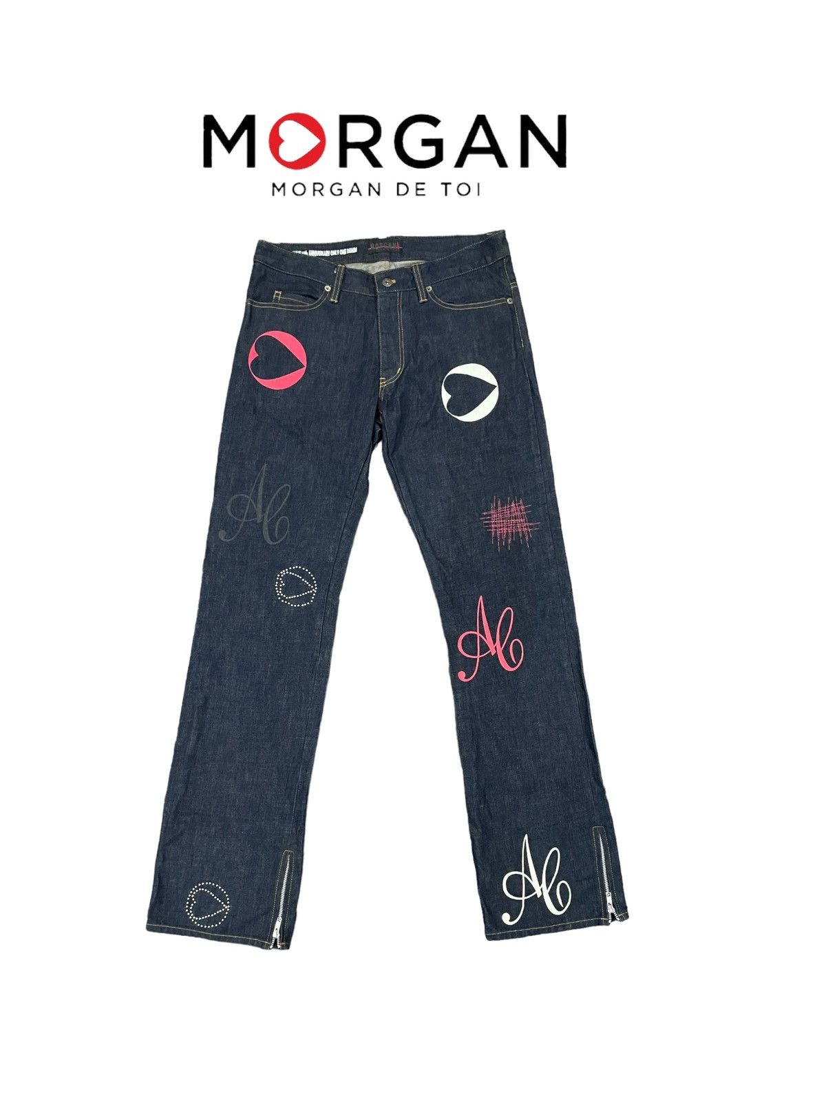 Designer Morgan Homme Sample 10th Anniversary Only One Denim Size US 34 / EU 50 - 2 Thumbnail