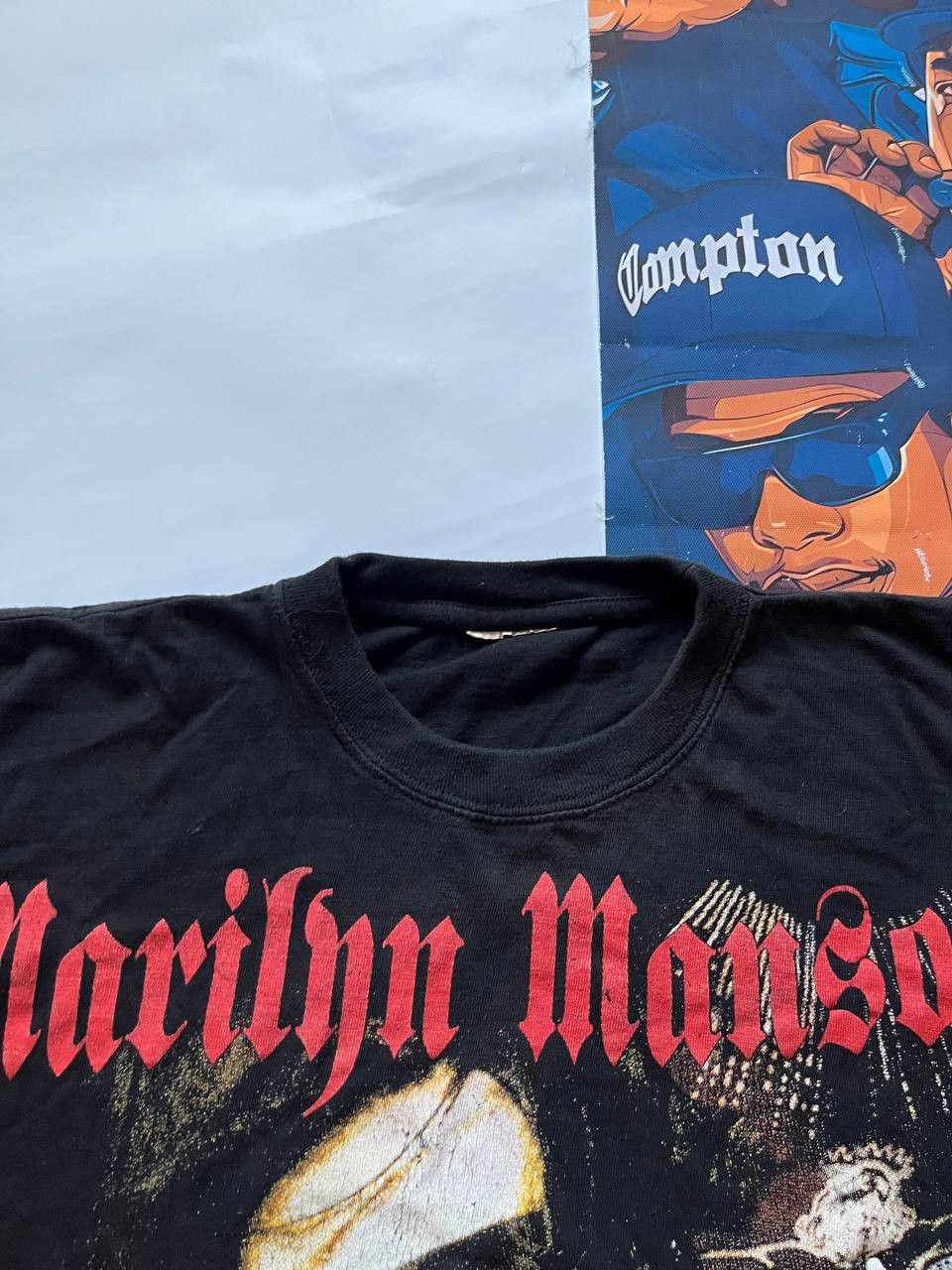 Band Tees Rare Vintage Marilyn Manson Antichrist Superstar 2001 Tee Size US M / EU 48-50 / 2 - 7 Thumbnail
