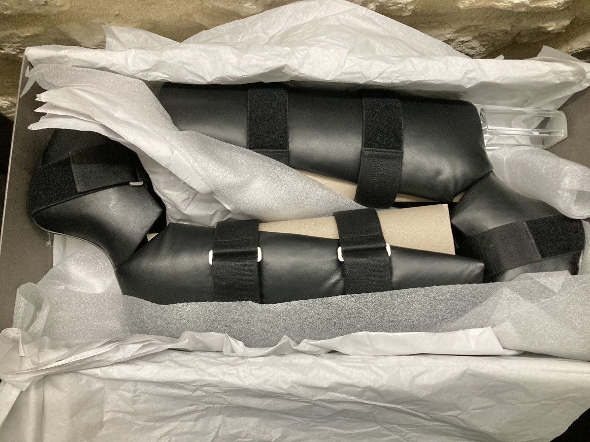 Rick Owens NEVER WORN / Open Splint Kiss Boots by Rick Owens Size US 9 / EU 42 - 16 Thumbnail