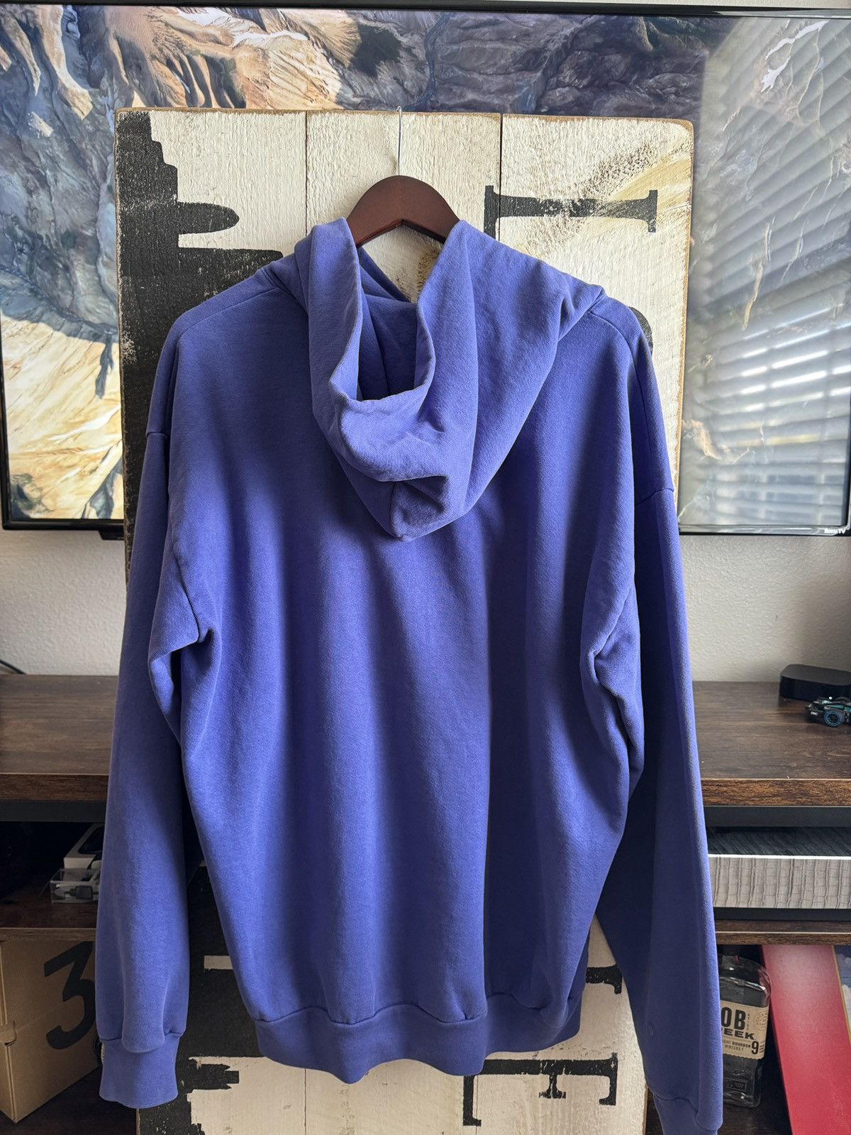 パーカー・フーディ Cactus Plant Flea Market / Ye Must Be Born Again Hoodie Blue Cactus Plant Flea Market Ye Must Be Born Again Hoodie | Grailed