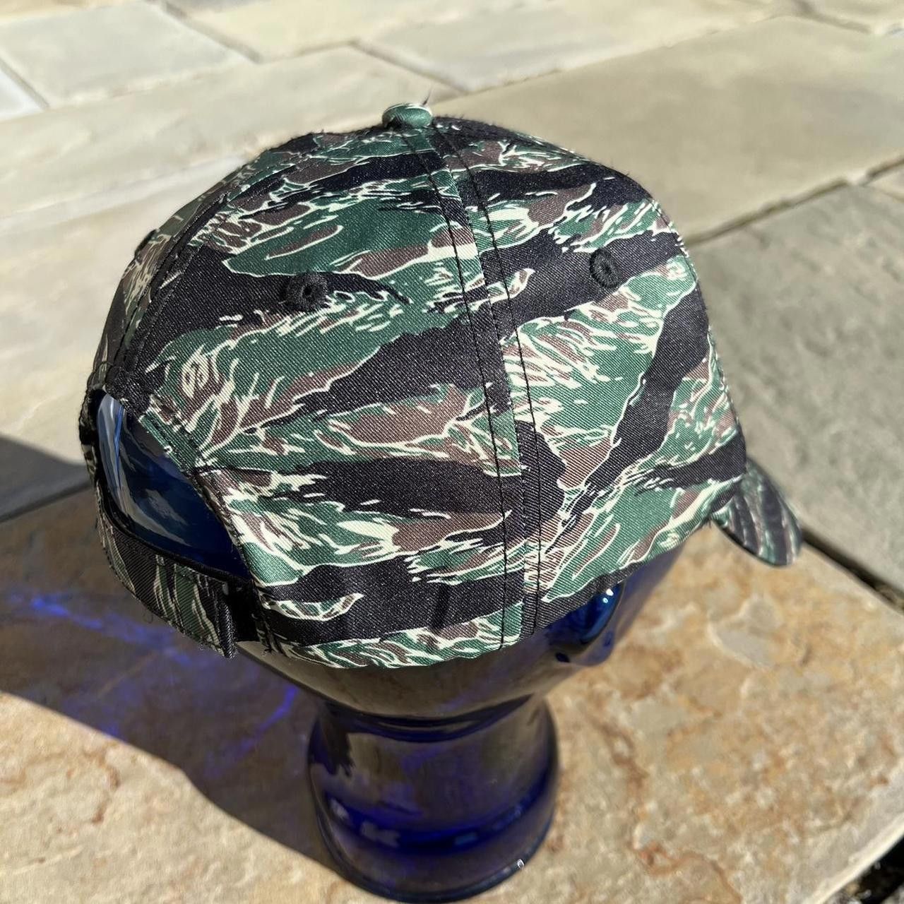 Other Tiger Camo Velcro Strapback Hat Size ONE SIZE - 6 Thumbnail
