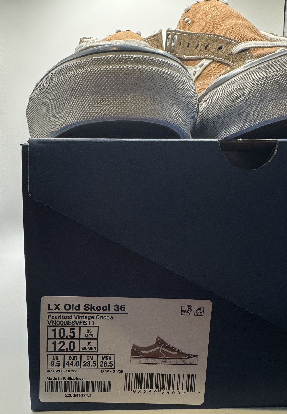 Van VN000E8VFST1 Vans LX Old Skool 36 Cocoa Size US 10.5 / EU 43-44 - 3 Thumbnail
