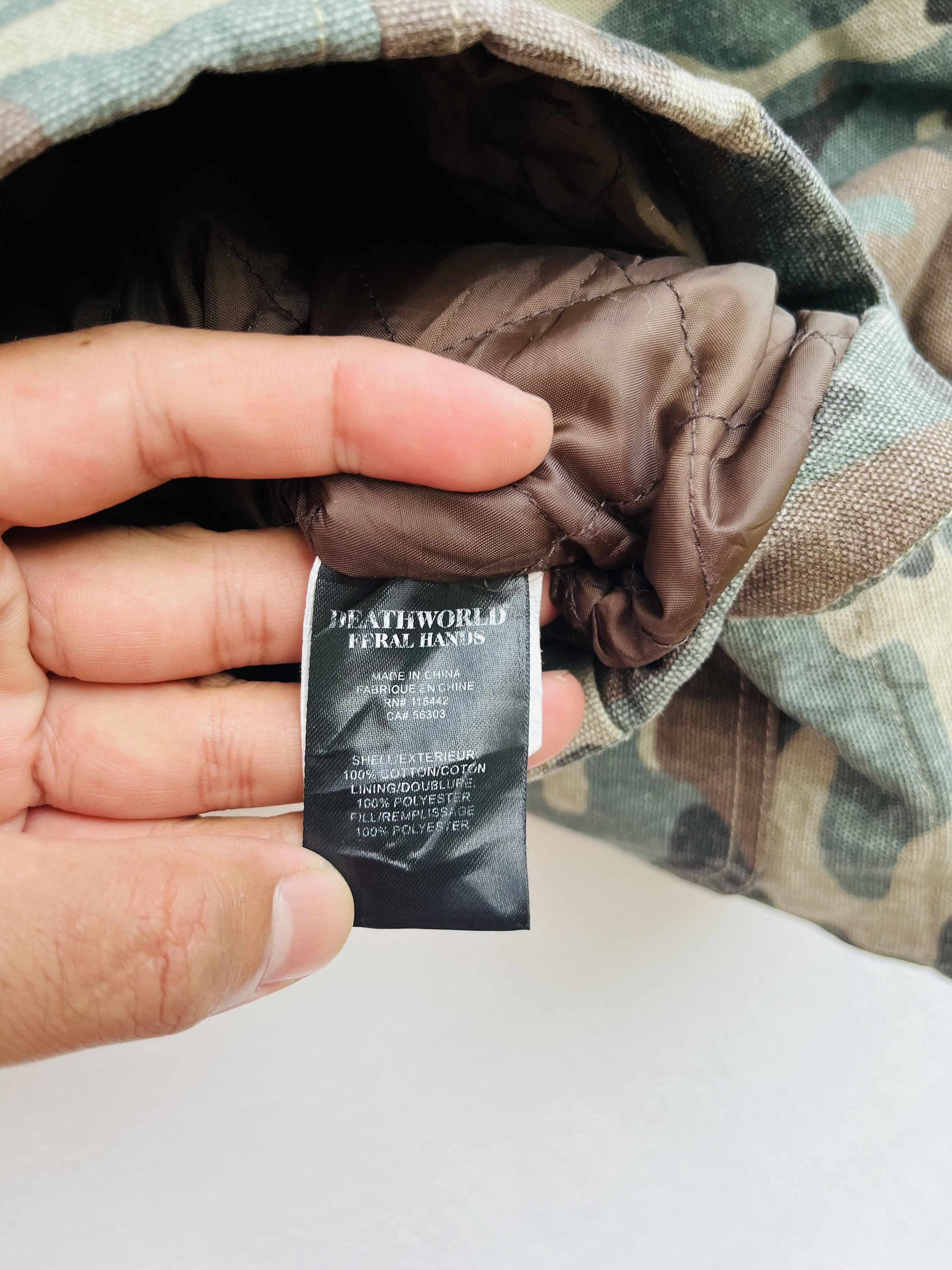 Japanese Brand Vintage DWFH Spider Duck Camouflage Fashion Style Size US M / EU 48-50 / 2 - 20 Thumbnail