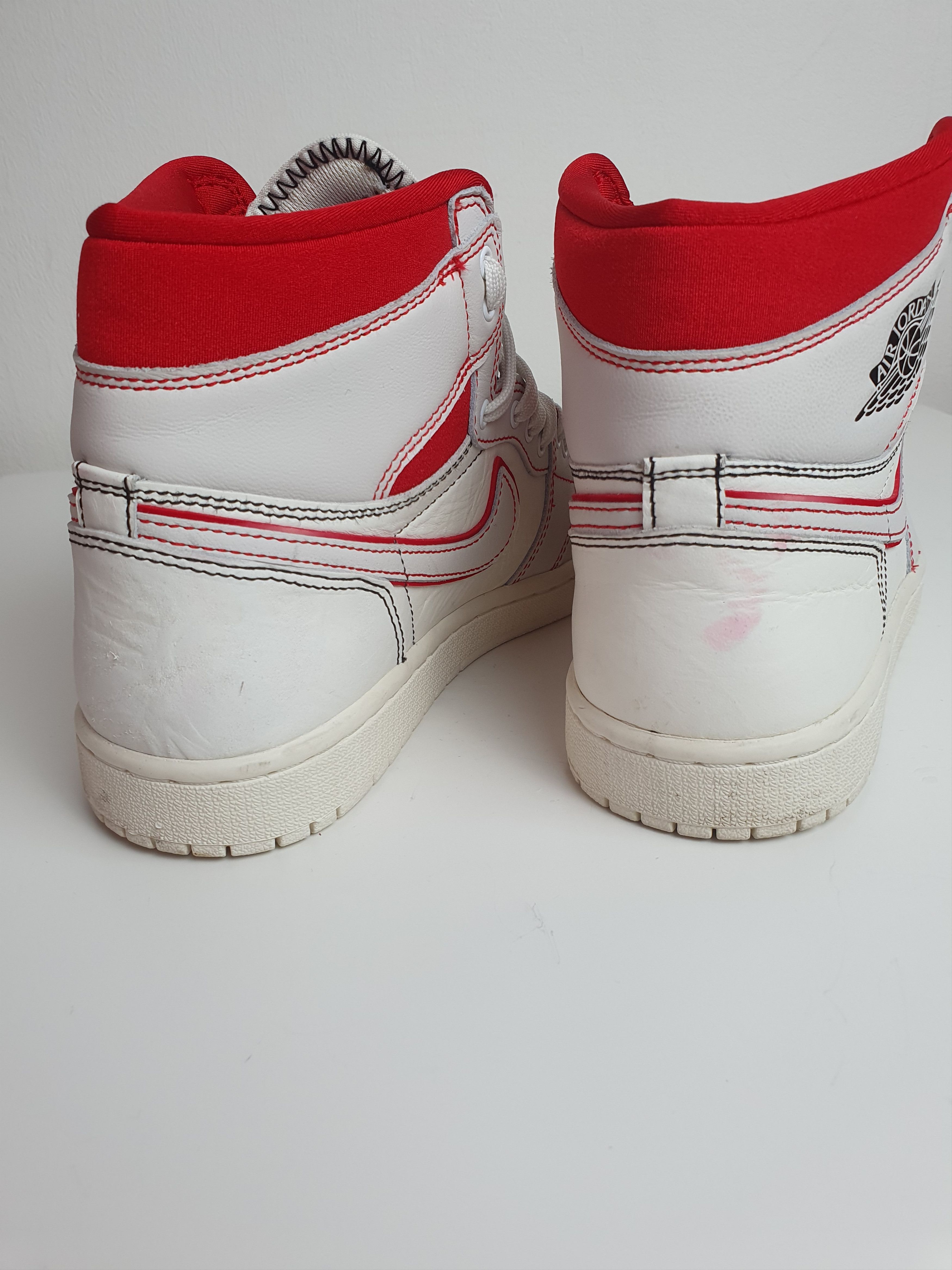 Jordan Brand × Nike Vintage Men's shoes Nike Air Jordan HIGH PHANTOM GYM RED Size US 7 / EU 40 - 11 Thumbnail