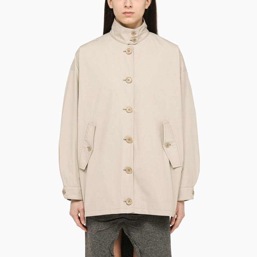 Prada o1d2blof0924 Jacket in Beige Size S / US 4 / IT 40 - 1 Thumbnail