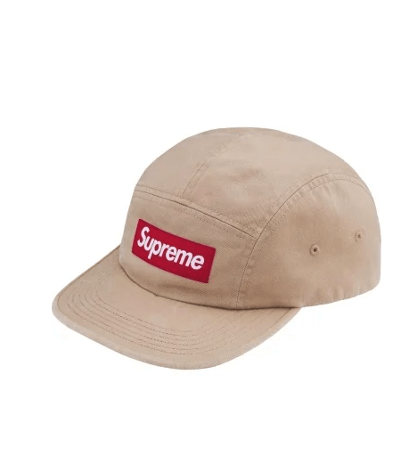 Supreme Supreme Washed Chino Twill Camp Cap Tan FW24 Size ONE SIZE - 1 Thumbnail