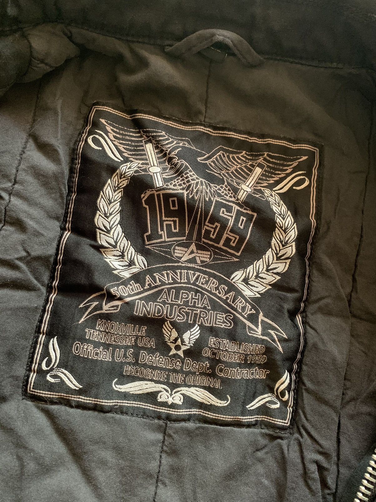 Alpha Industries Alpha Industries 50th Anniversary M-65 faded fly jacket Size US XL / EU 56 / 4 - 7 Thumbnail