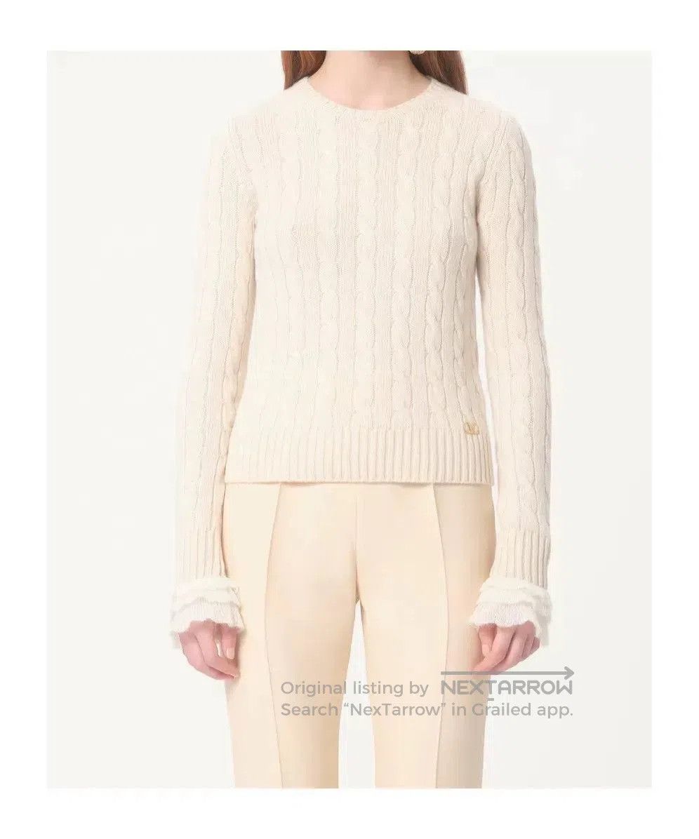 Valentino Valentino Cashmere Long Sleeve Knit Top. Size US S / EU 44-46 / 1 - 7 Thumbnail