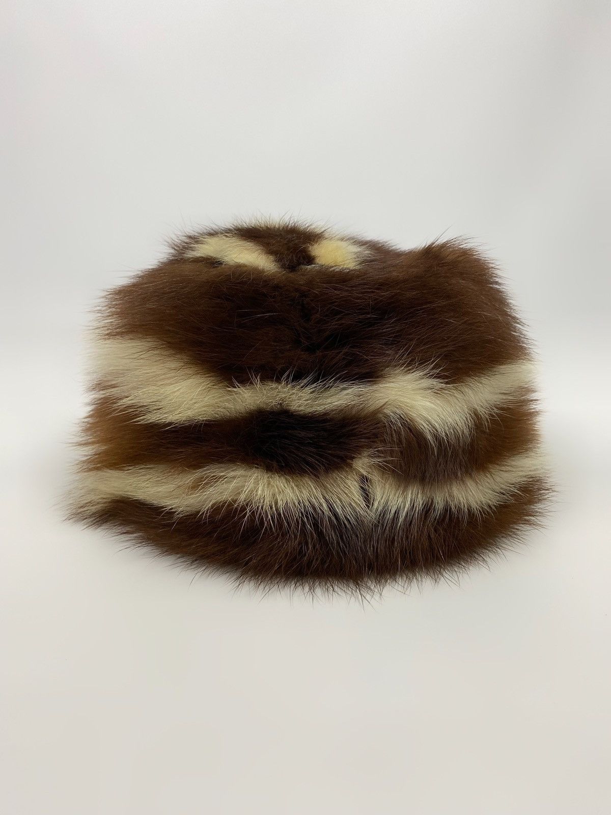 Vintage Vintage Real Fuzzy Fur Alt Trapper Winter Hat Size ONE SIZE - 3 Thumbnail