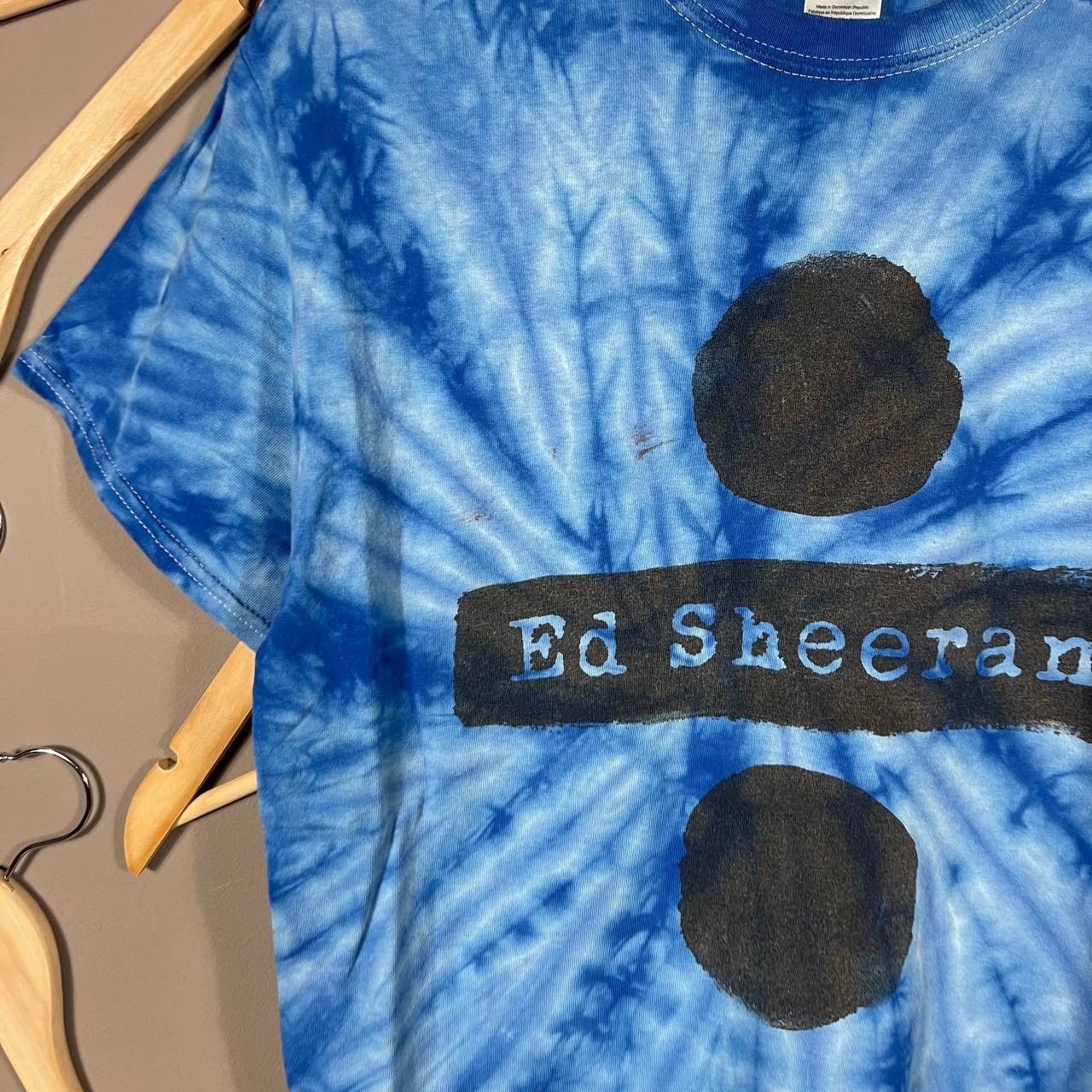 Band Tees × Vintage Ed Sheeran Official Tie-Dye Tour T-Shirt Size US M / EU 48-50 / 2 - 5 Thumbnail