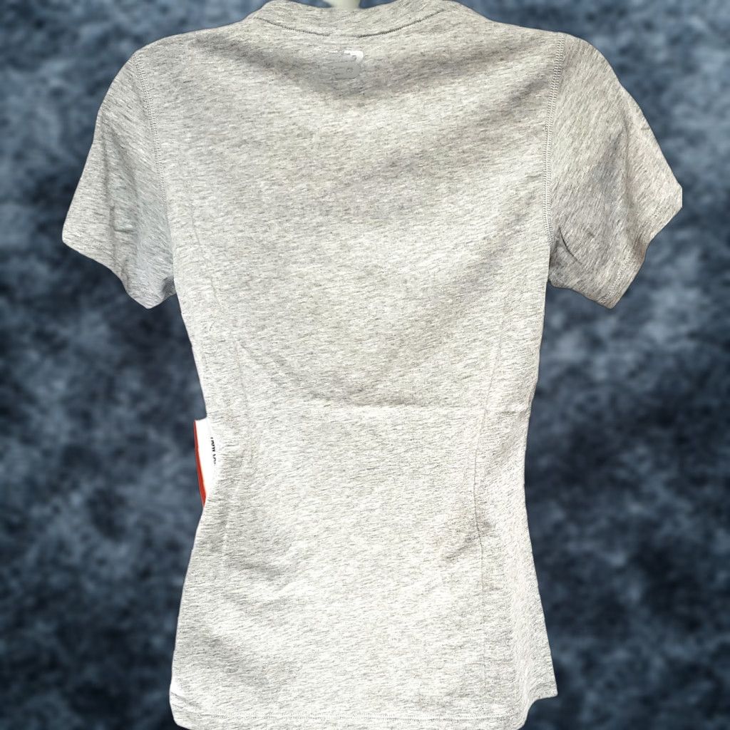 New Balance Womens New Balance Heathertech Crew Athletic Tee T-Shirt Gray XS Small? Size S / US 4 / IT 40 - 1 Thumbnail