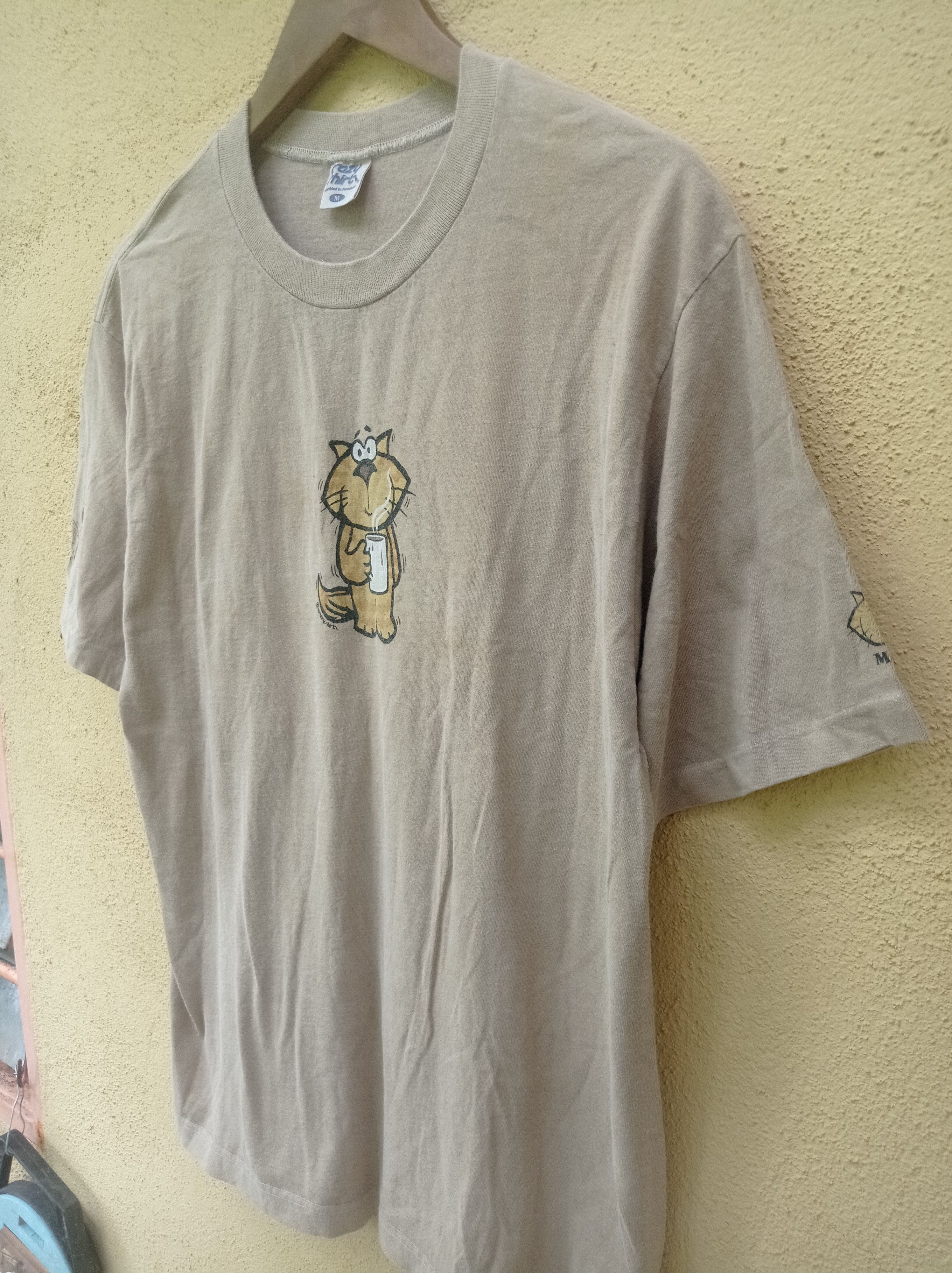 Vintage Vintage 90's crazy shirts coffee cat #GL55 Size US M / EU 48-50 / 2 - 2 Thumbnail