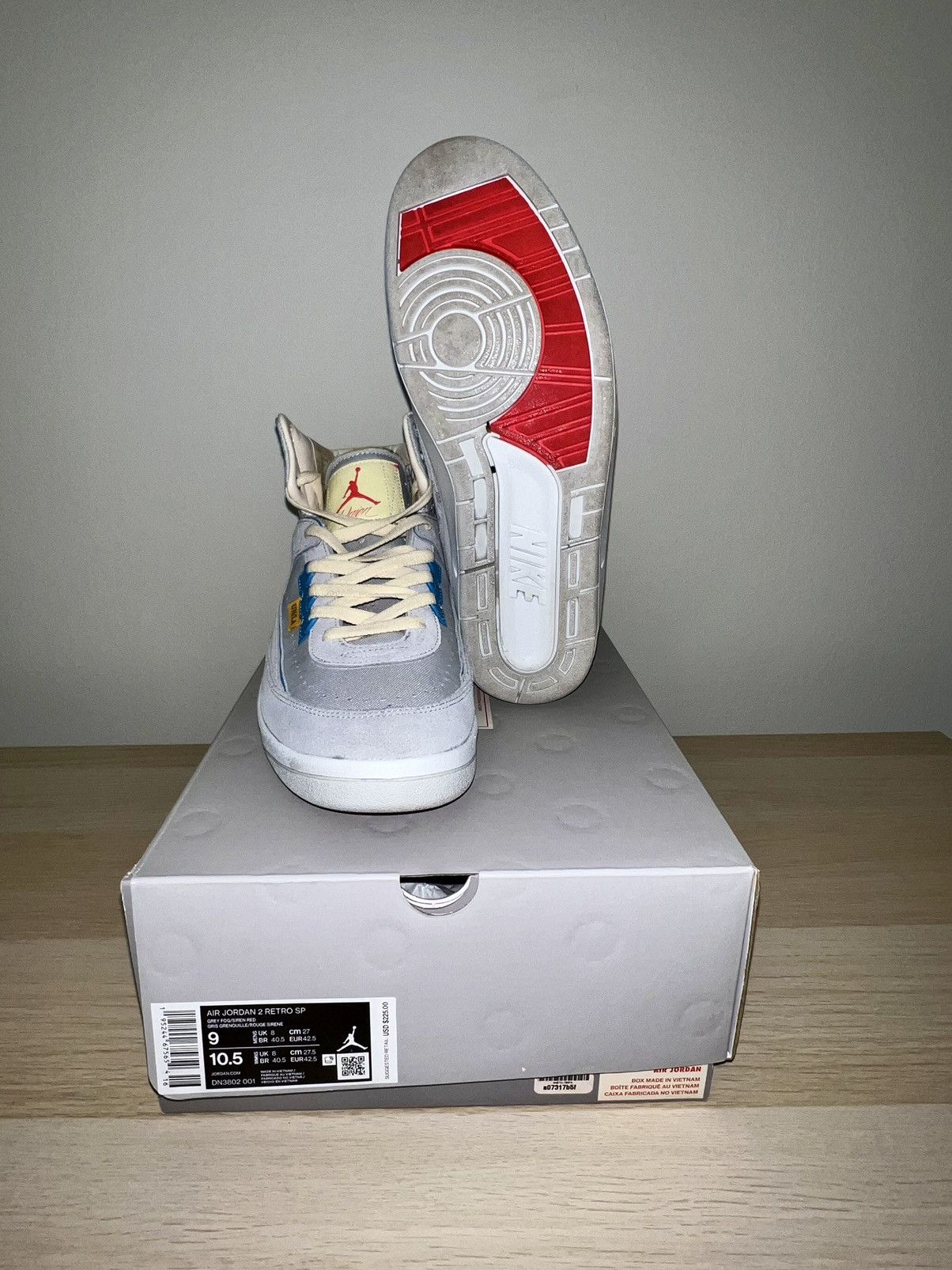 Jordan Brand × Nike × Union LA Air Jordan 2 Retro SP x Union LA Size US 9 / EU 42 - 3 Thumbnail