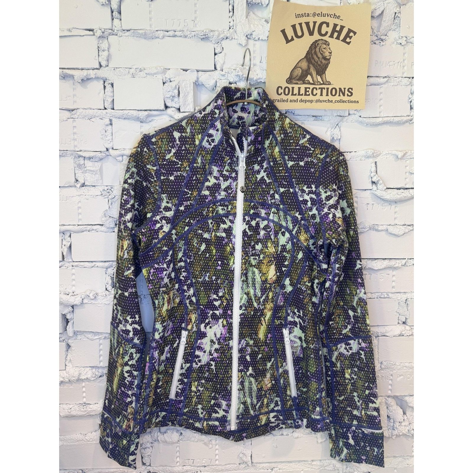 Lululemon Lululemon Womens Size 6 Purple Green Full Zip Size M / US 6-8 / IT 42-44 - 1 Thumbnail