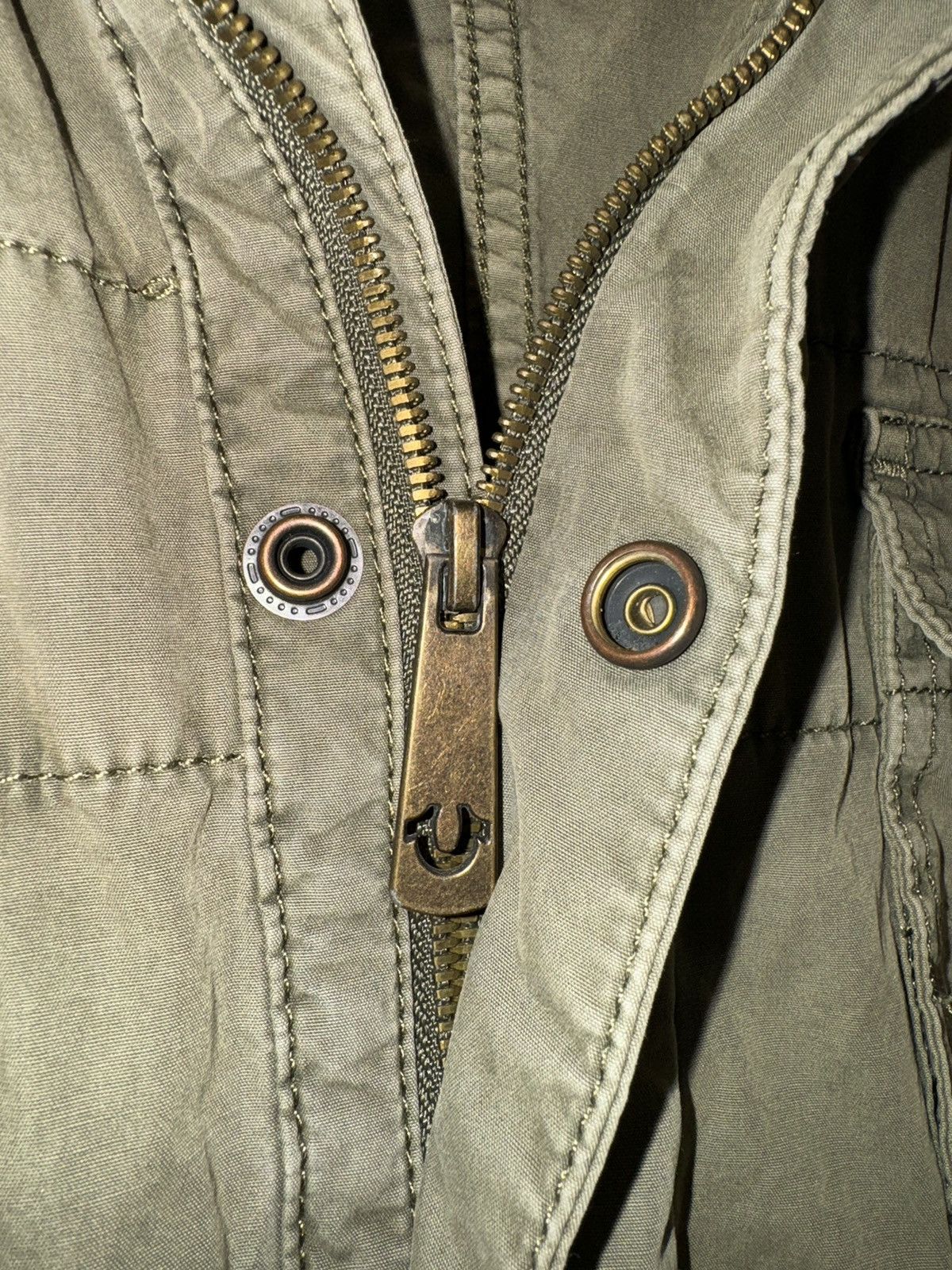 True Religion True Religion overshirt jacket light zip up vintage rare Size US M / EU 48-50 / 2 - 5 Thumbnail