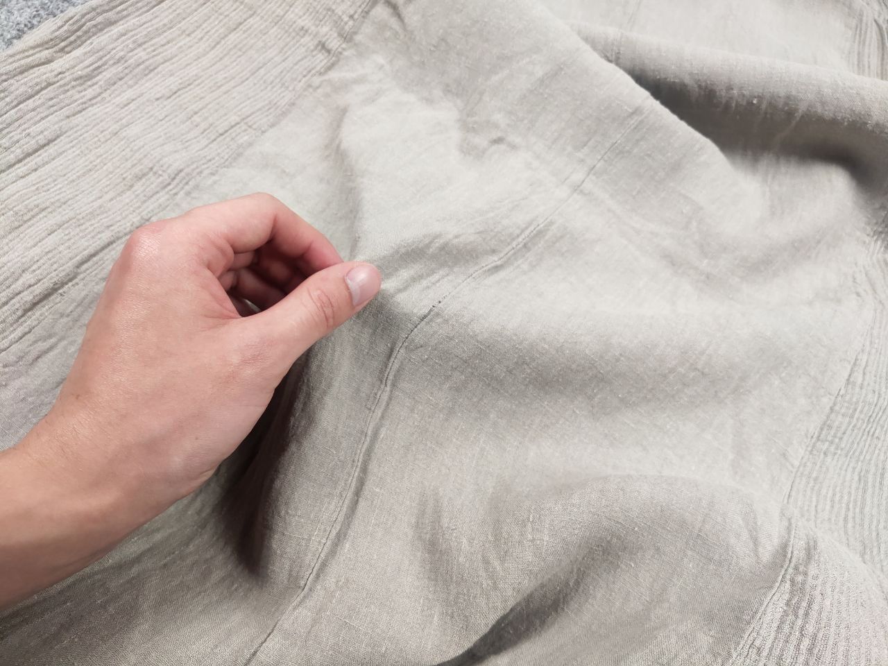 Transit Transit Par Such design Beige Linen A line Long Dress Size XL / US 12-14 / IT 48-50 - 9 Thumbnail