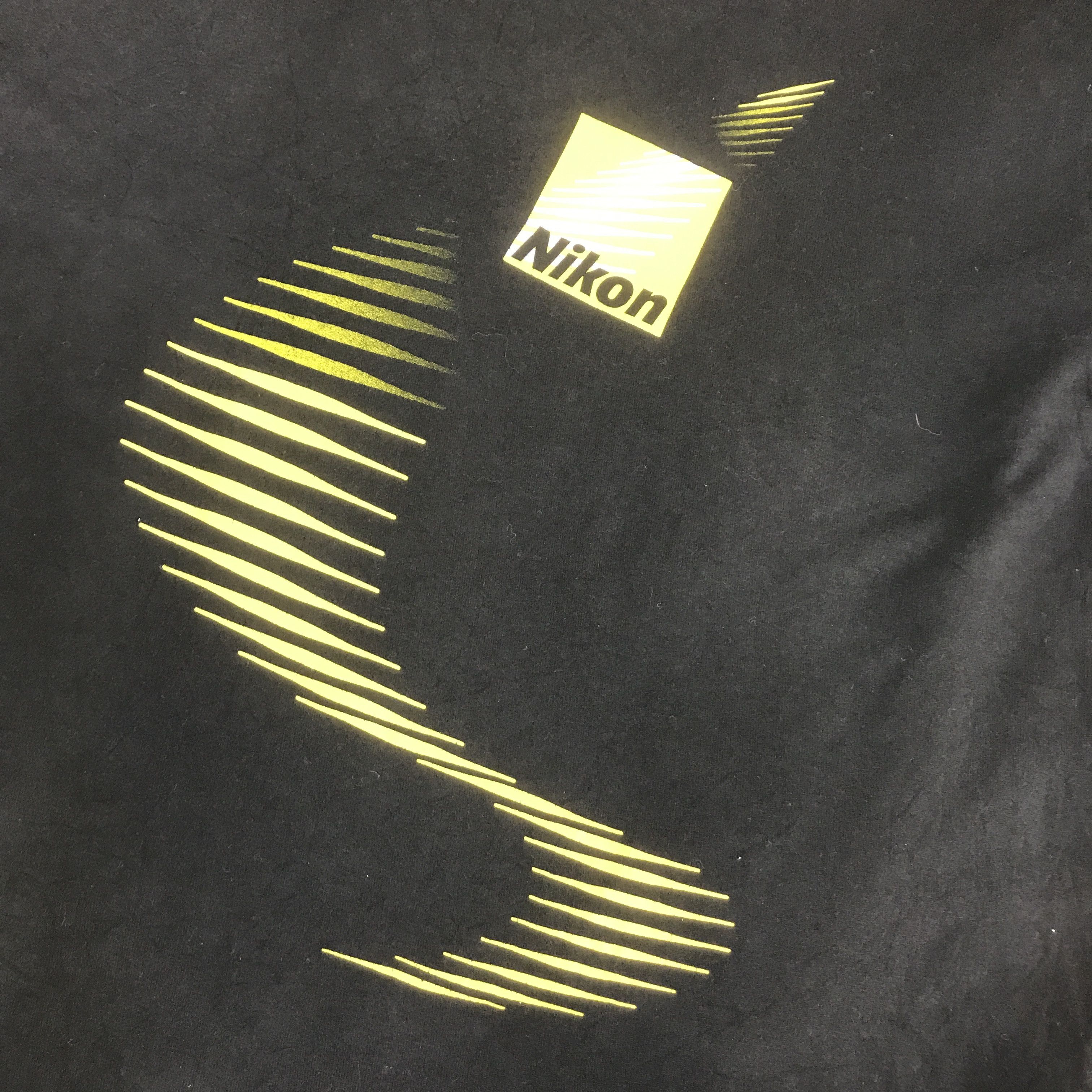 Uniqlo Y2K NIKON X GRM BLACK FADED T-SHIRT K93B35 Size US M / EU 48-50 / 2 - 9 Thumbnail